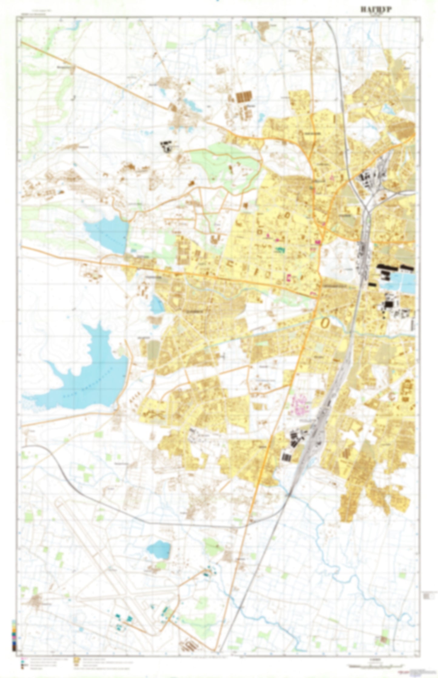 Nagpur 1 (India) - Soviet Military City Plans