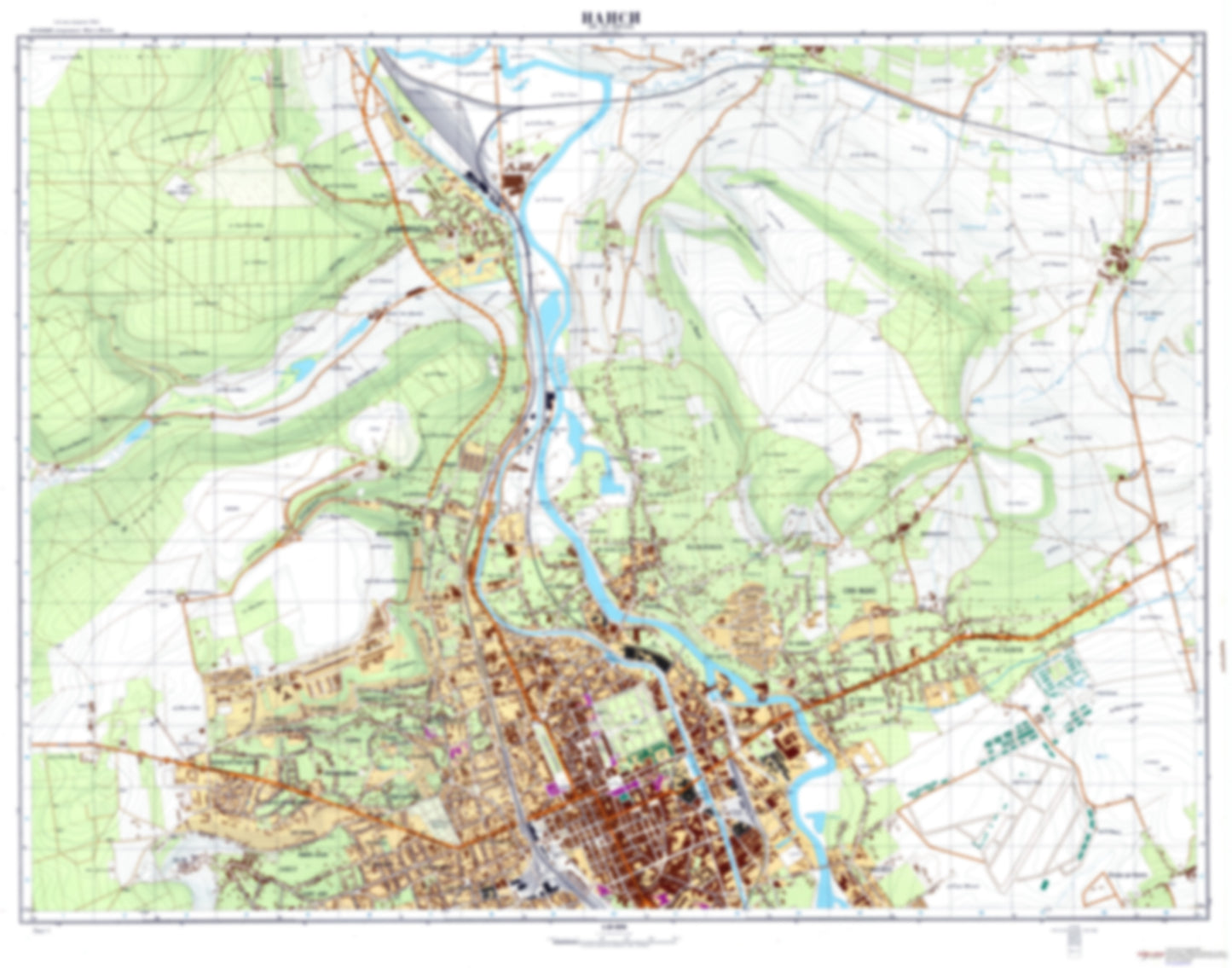 Nancy 1 (France) - Soviet Military City Plans