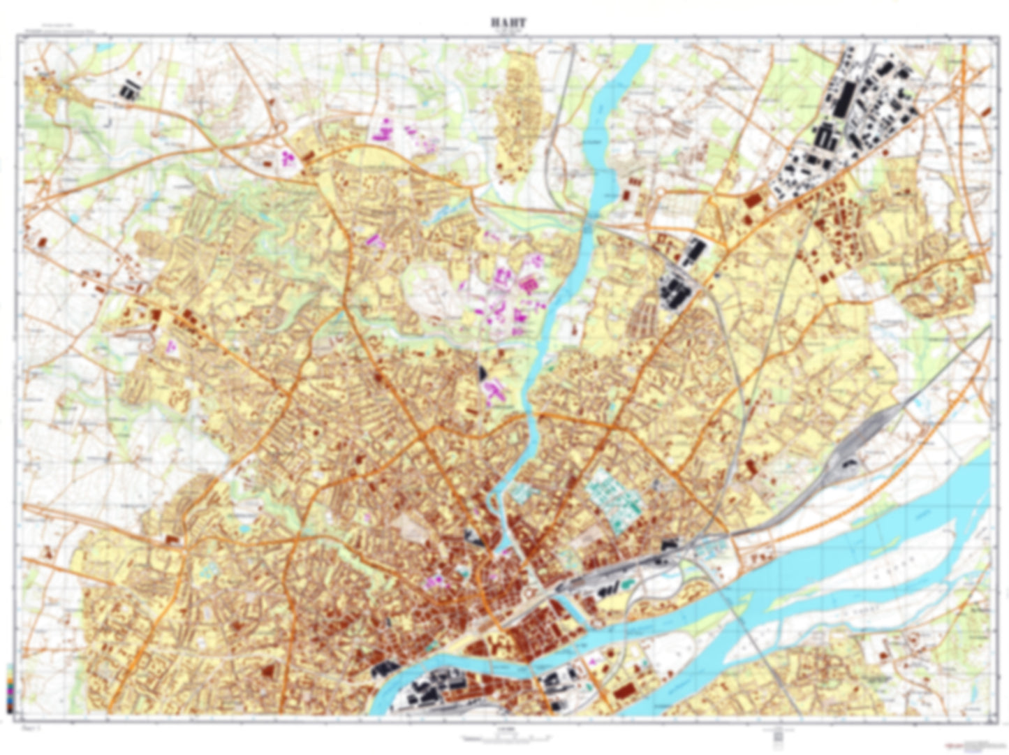 Nantes 1 (France) - Soviet Military City Plans