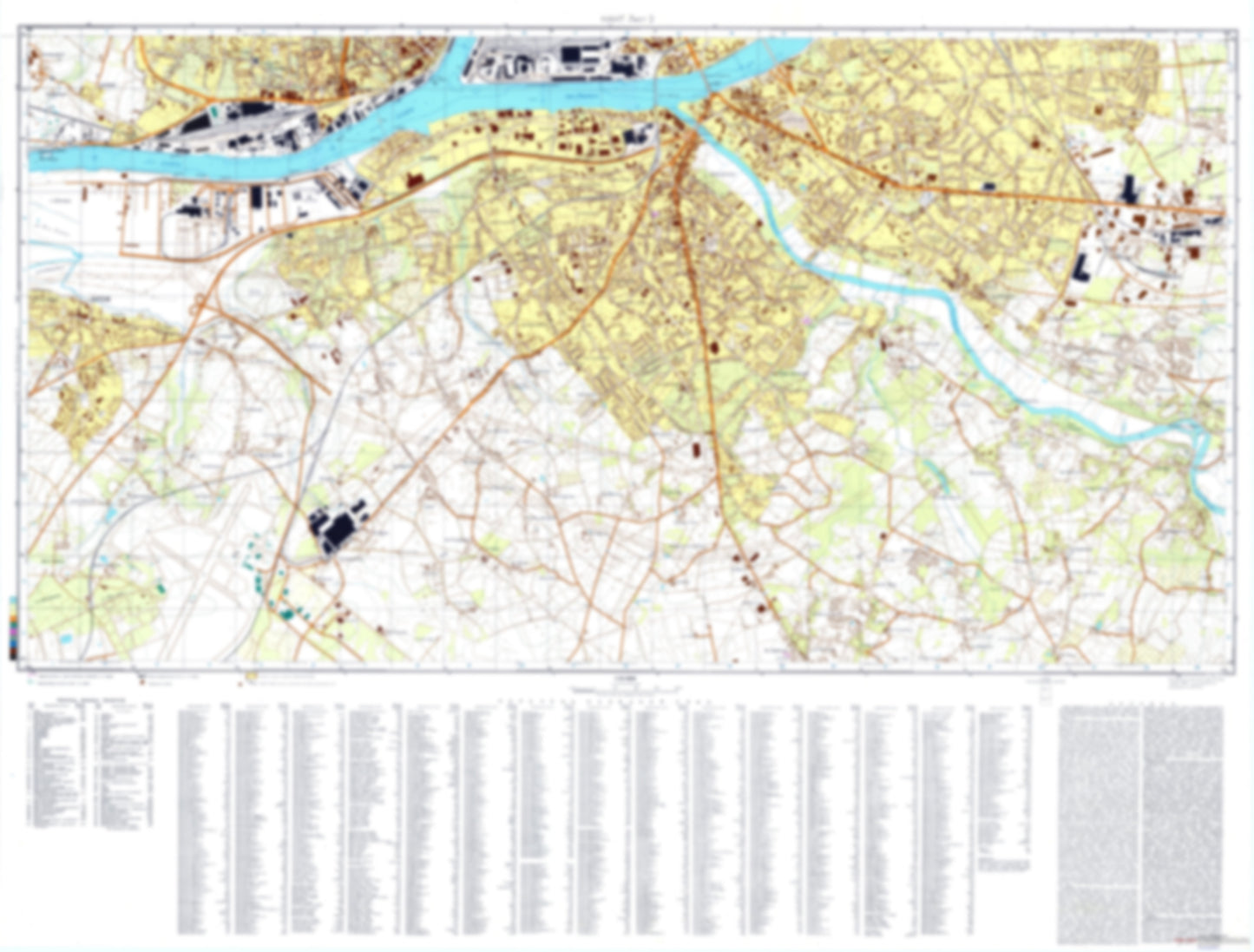 Nantes 2 (France) - Soviet Military City Plans