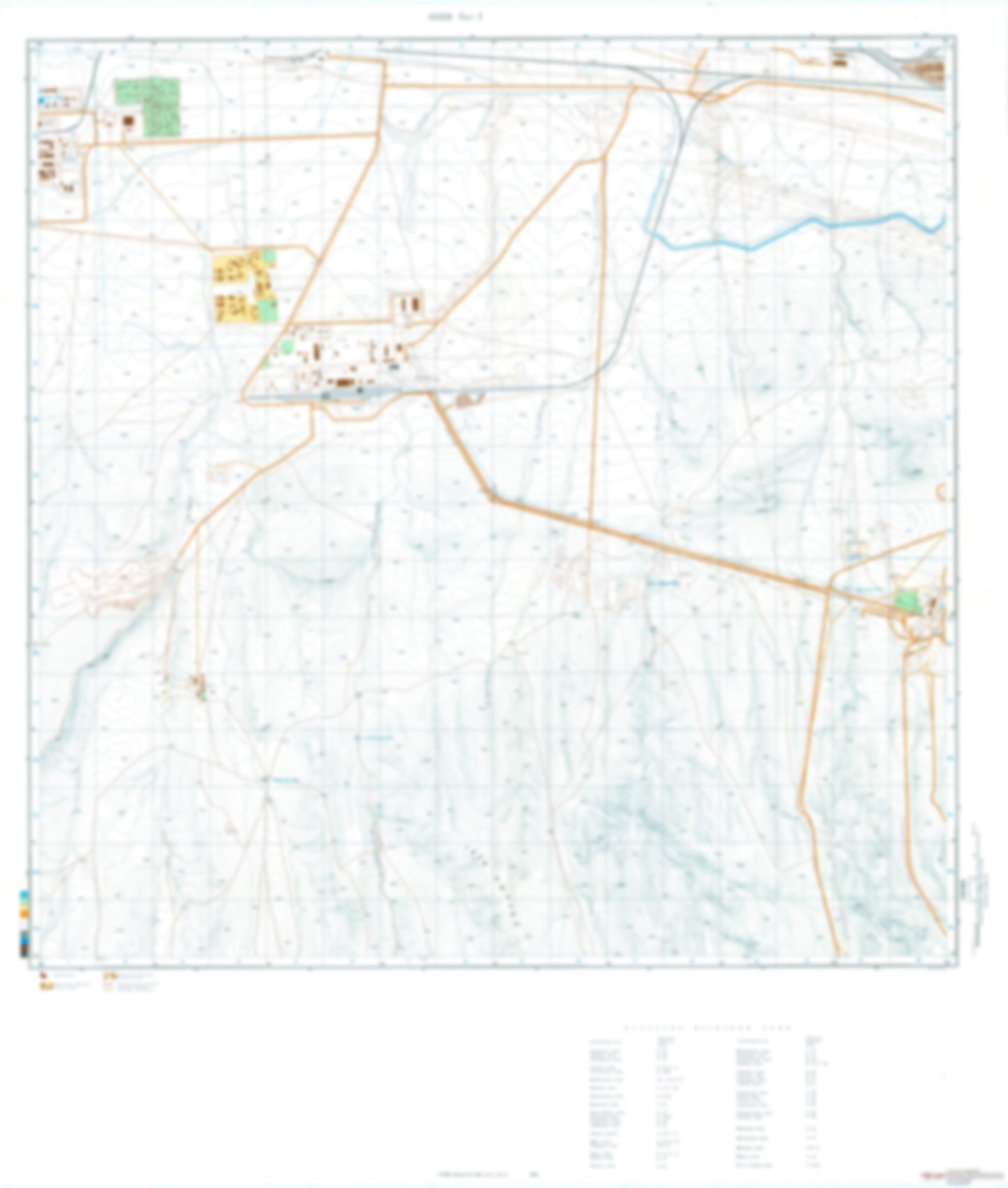 Navoi 3 (Uzbekistan) - Soviet Military City Plans