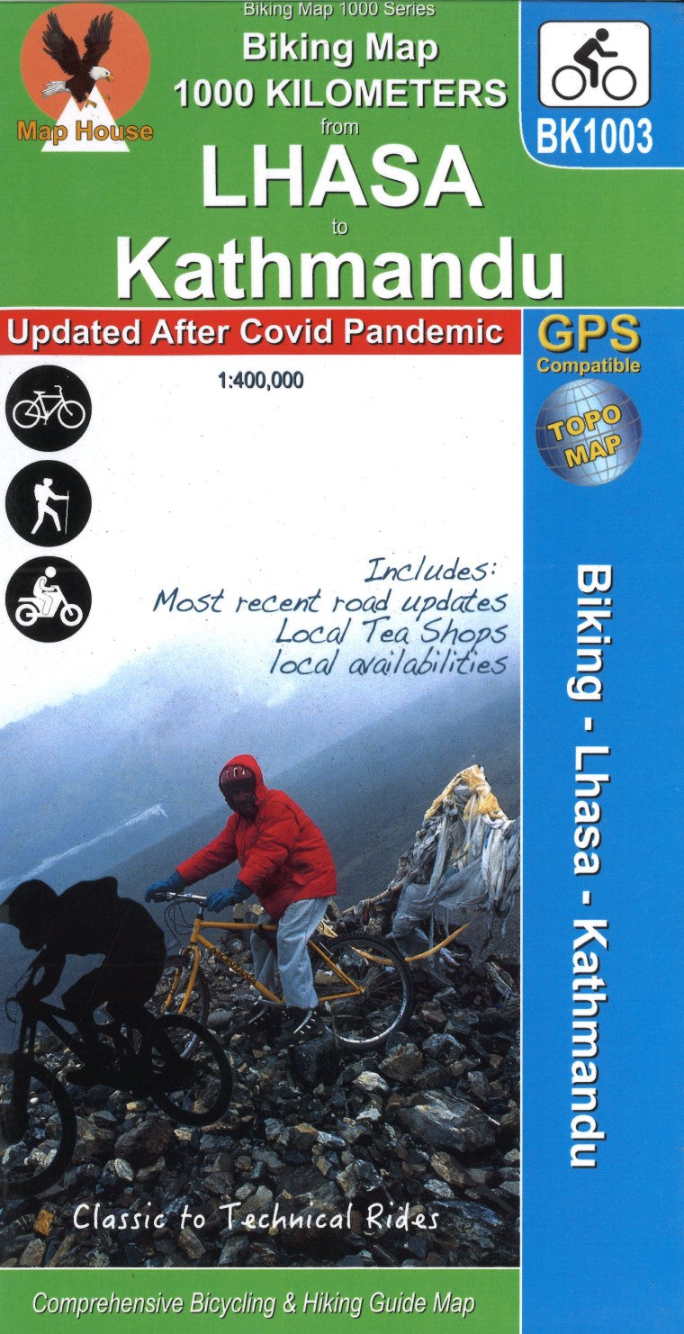 Biking 1000km from Lhasa to Kathmandu.