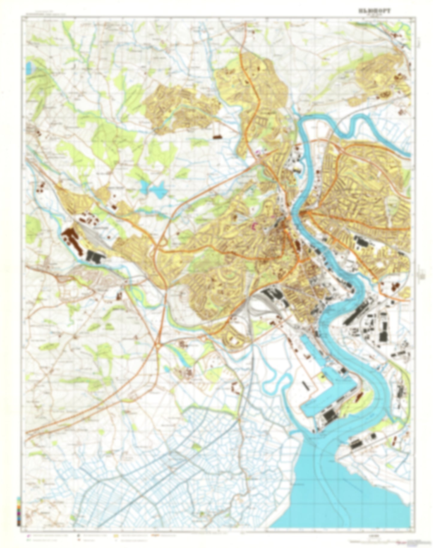 Newport News and Hampton, VA 1 (USA) - Soviet Military City Plans