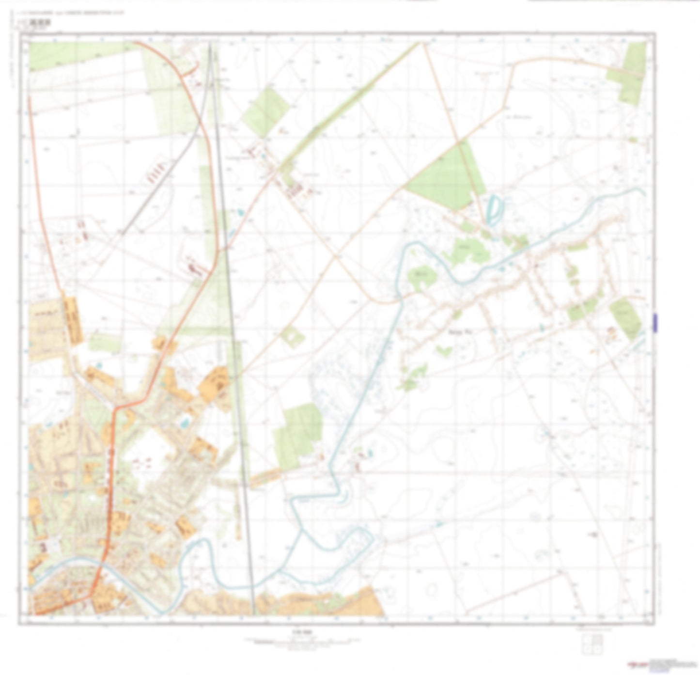 Nezhin 2 (Ukraine) - Soviet Military City Plans