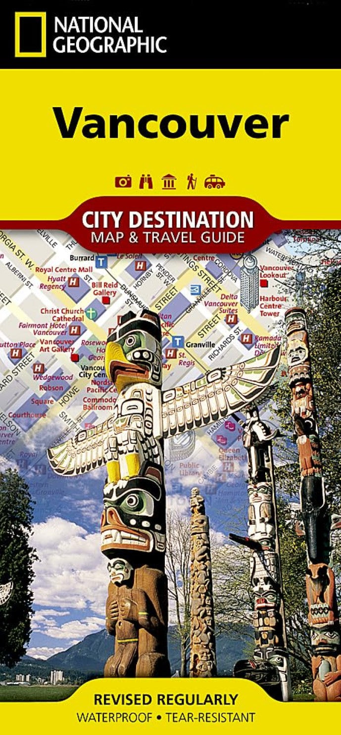 Vancouver, British Columbia Destination Map