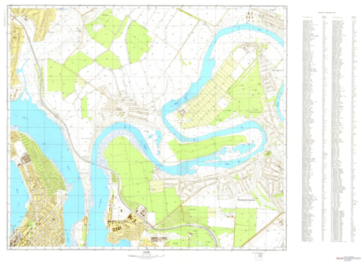 Nikolaev 2 (Ukraine) - Soviet Military City Plans