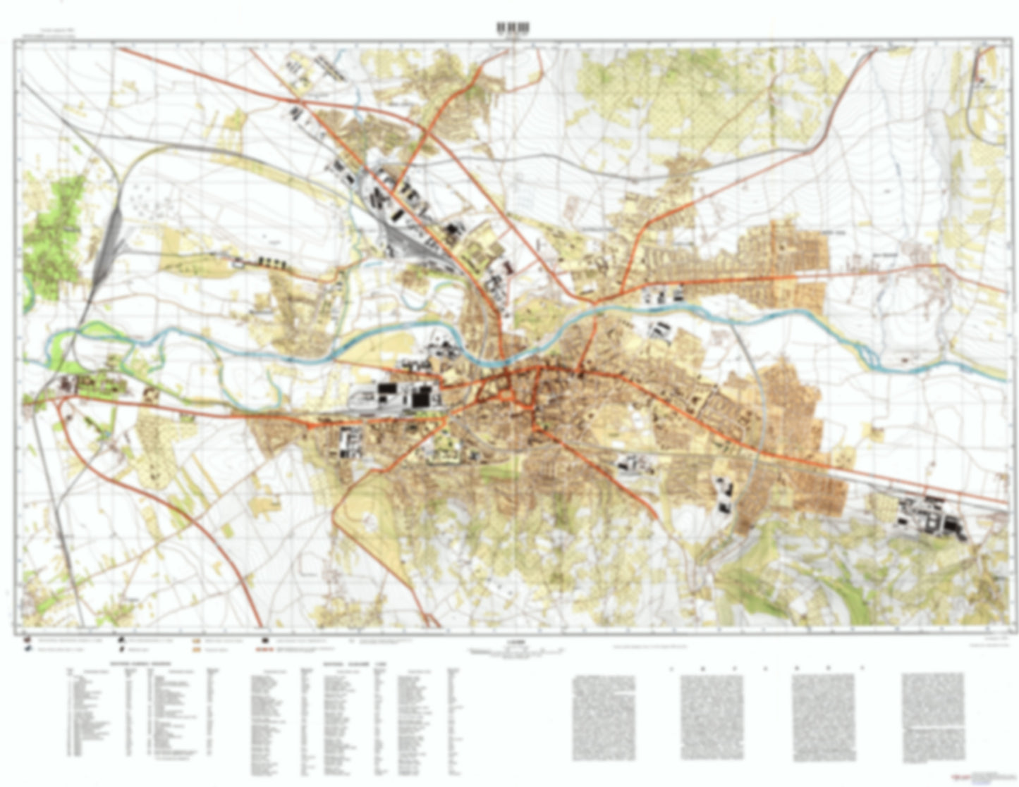 Nish (Serbia) - Soviet Military City Plans