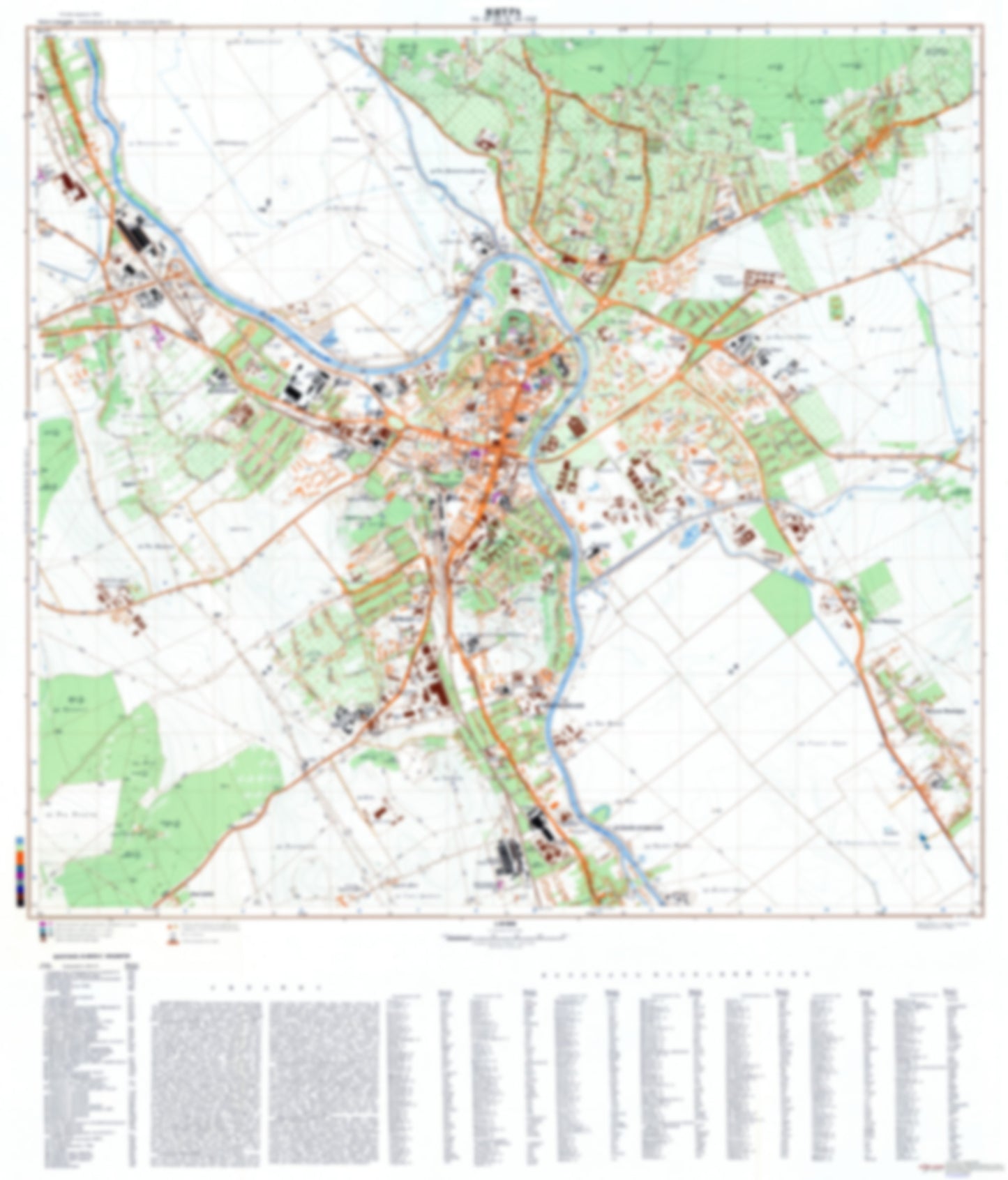 Nitra (Slovakia) - Soviet Military City Plans