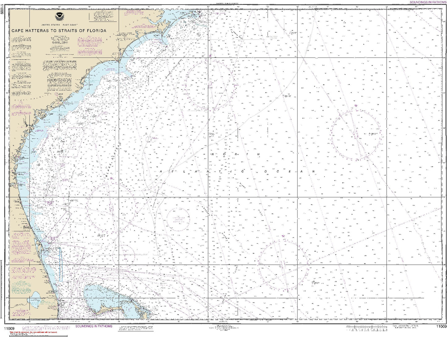 Cape Hatteras to Straits of Florida (11009) by NOAA