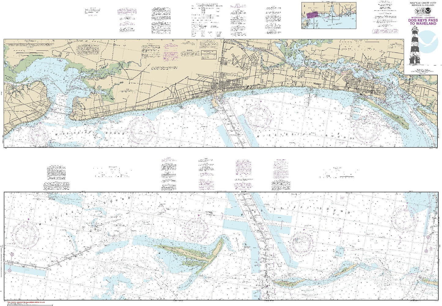 Dog Keys Pass to Waveland (11372) by NOAA