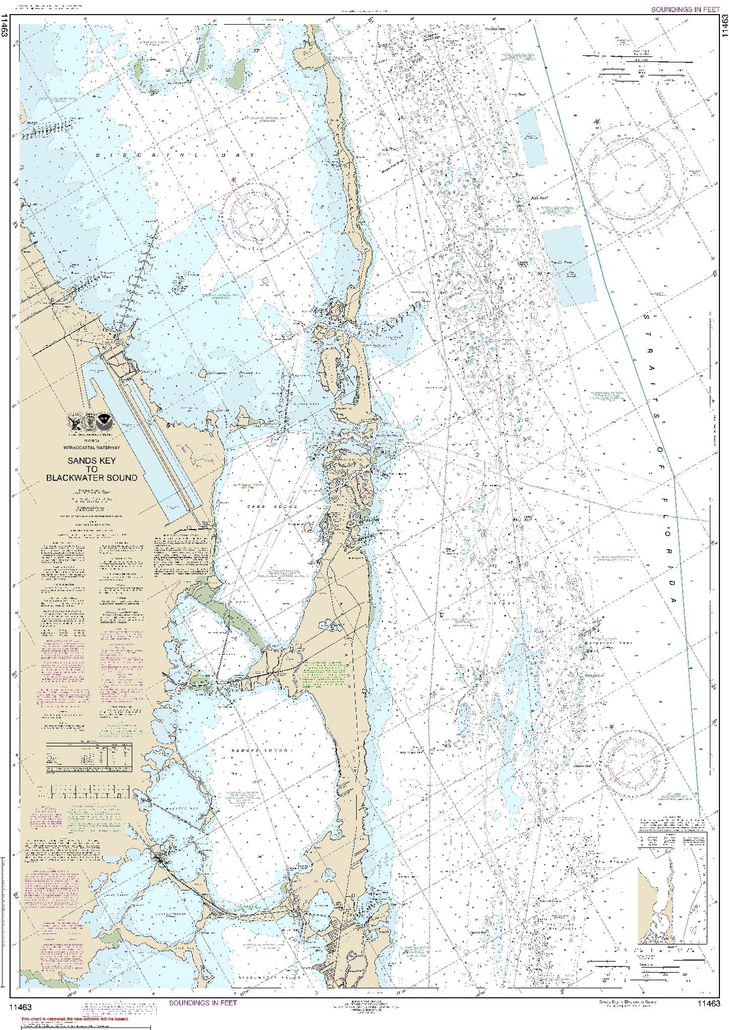 Sands Key to Blackwater Sound (11463) by NOAA