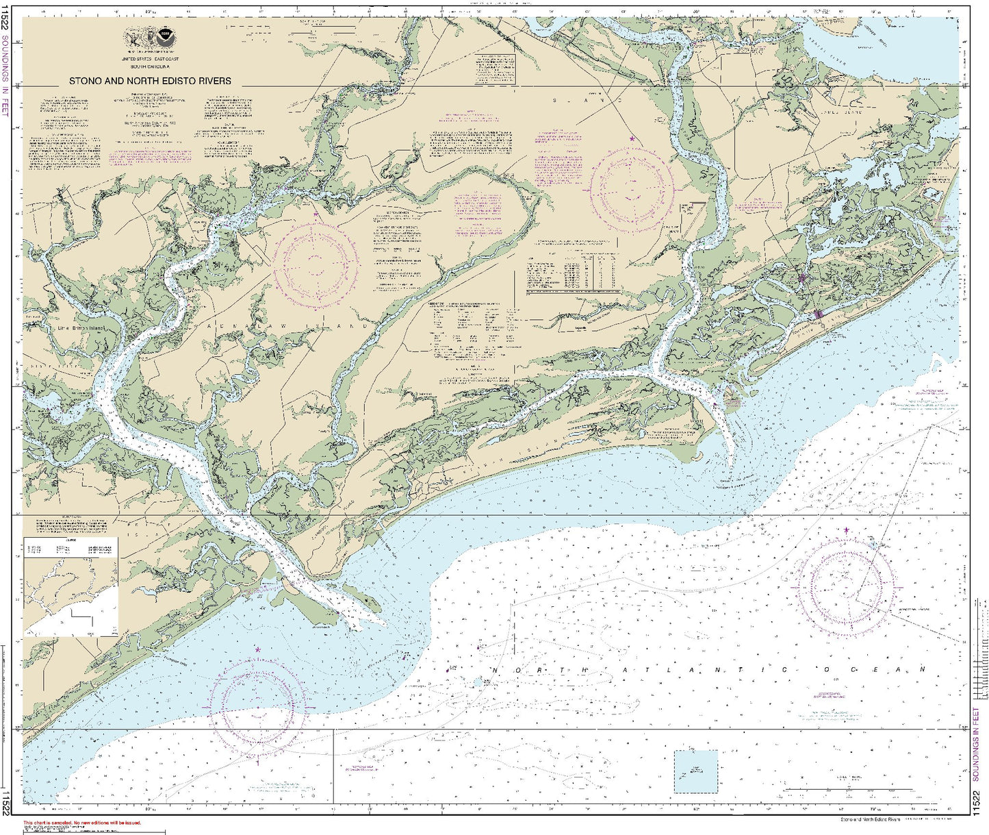Stono and North Edisto Rivers (11522) by NOAA