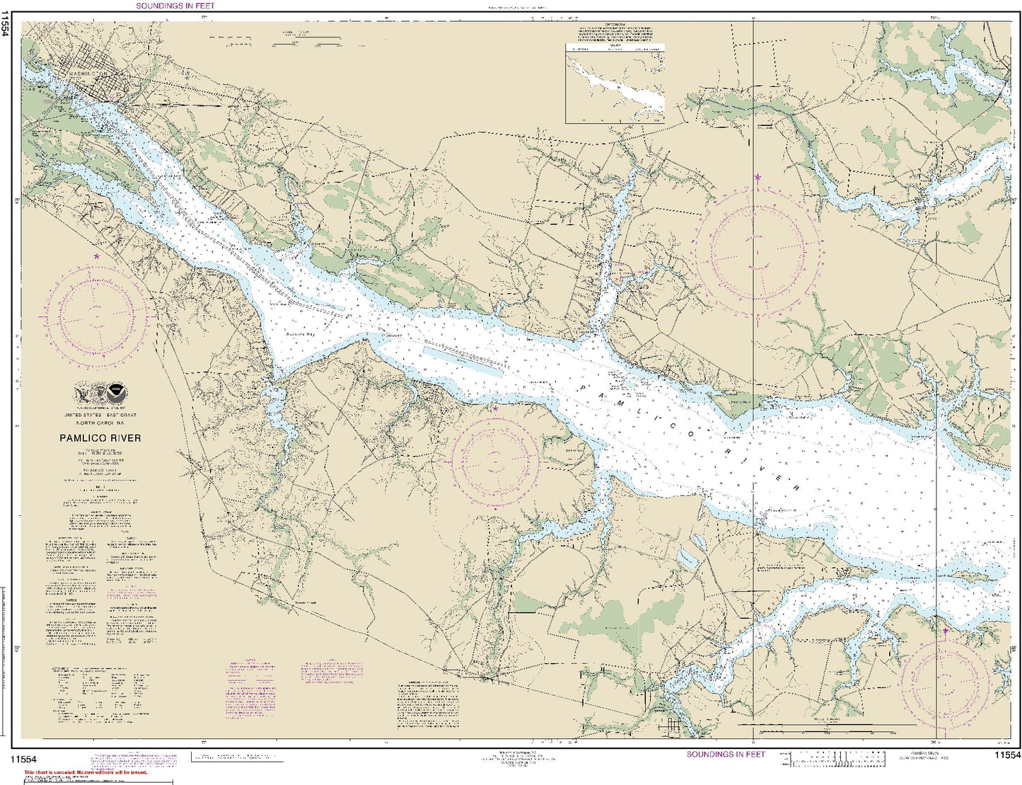 Pamlico River (11554) by NOAA