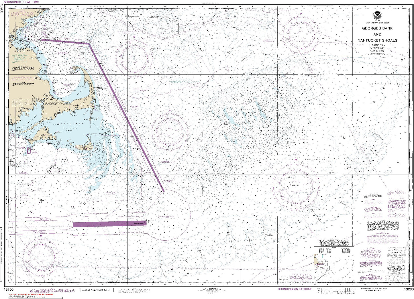 Georges Bank and Nantucket Shoals (13200) by NOAA