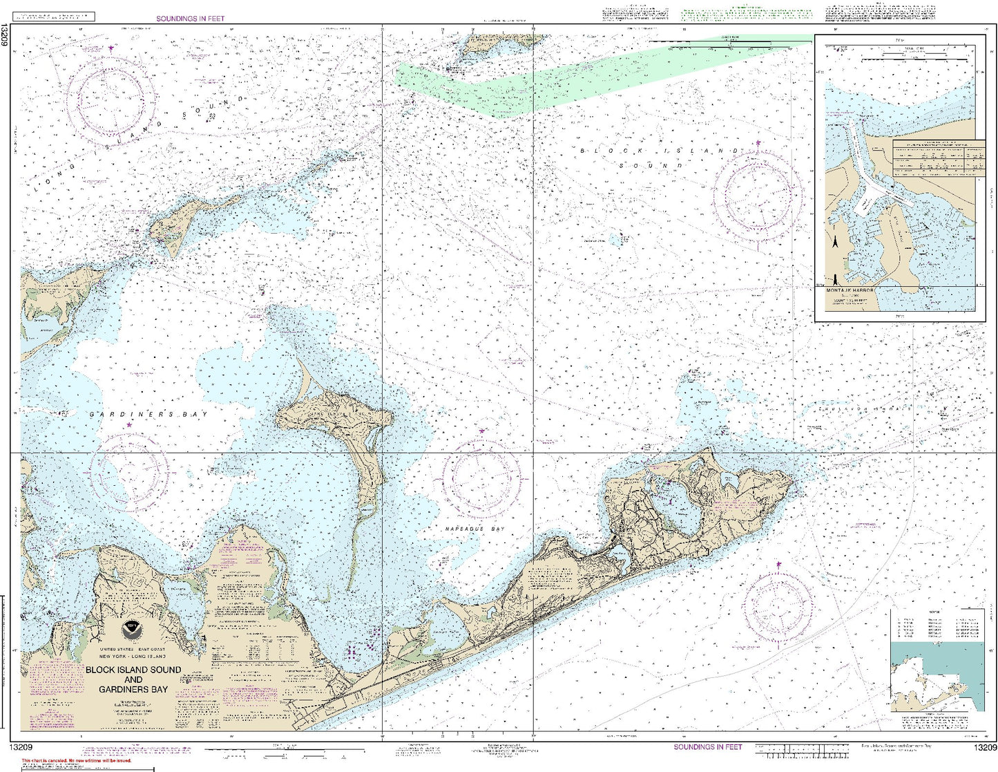 Block Island Sound and Gardiners Bay (13209) by NOAA
