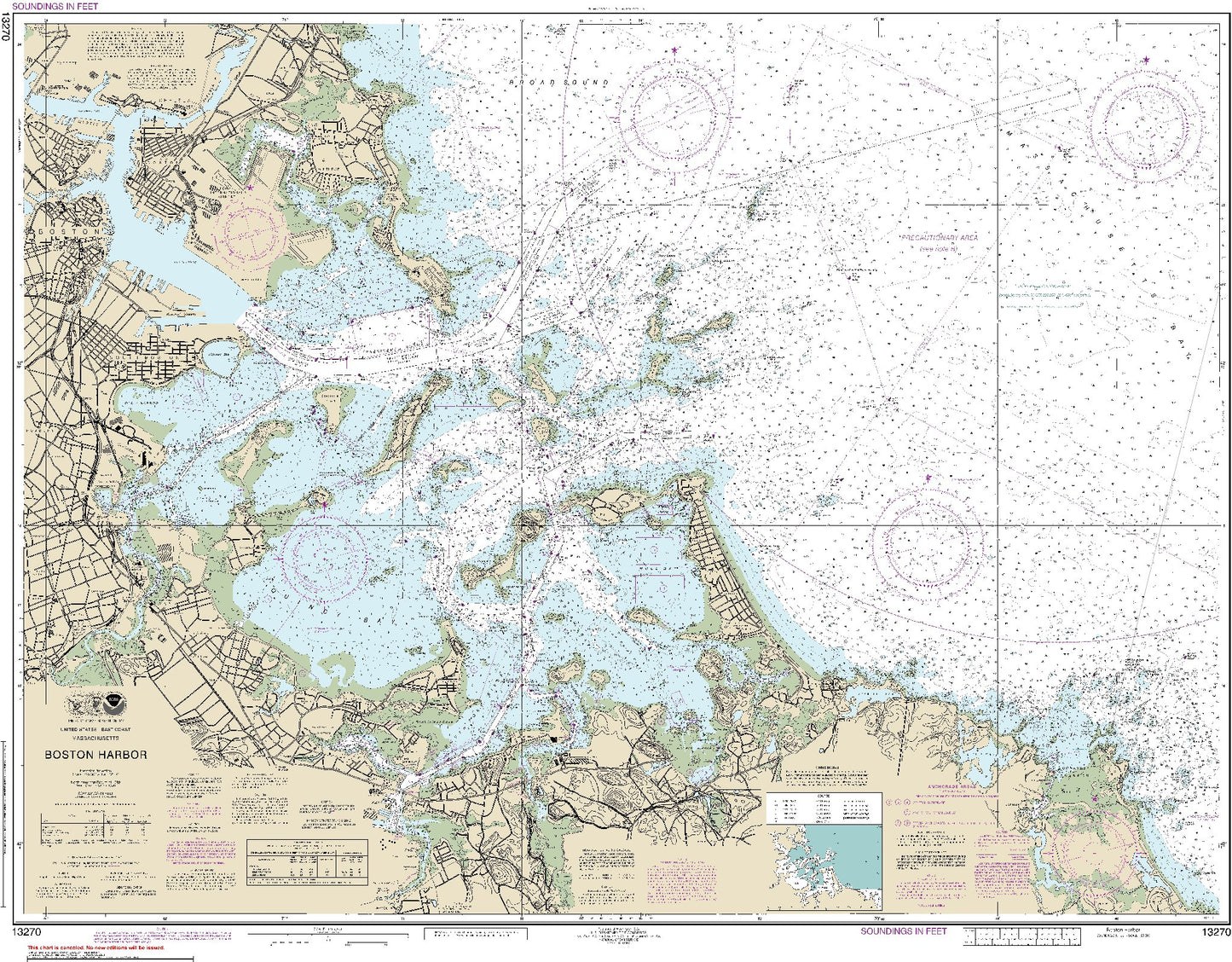 Boston Harbor (13270) by NOAA