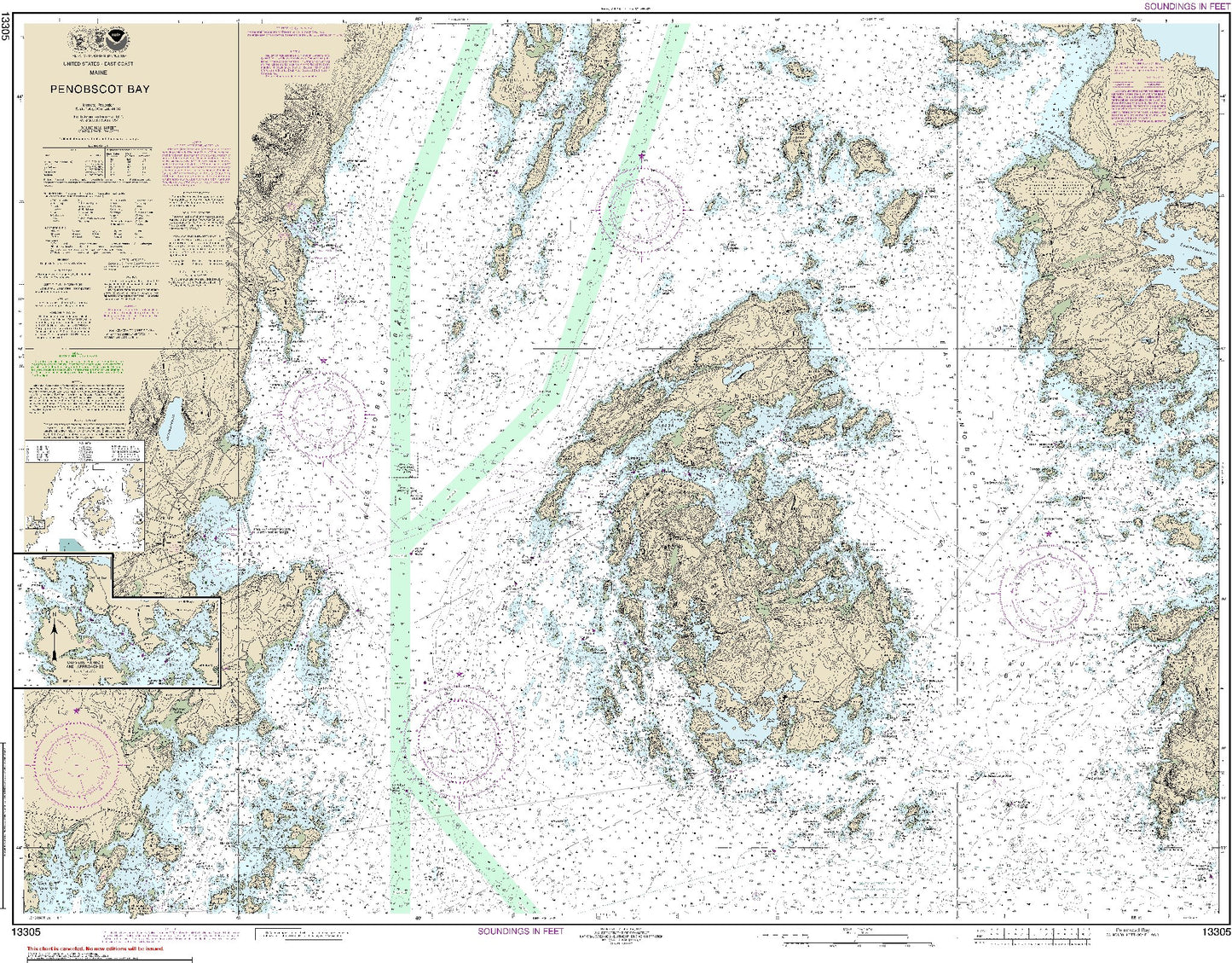 Penobscot Bay (13305) by NOAA