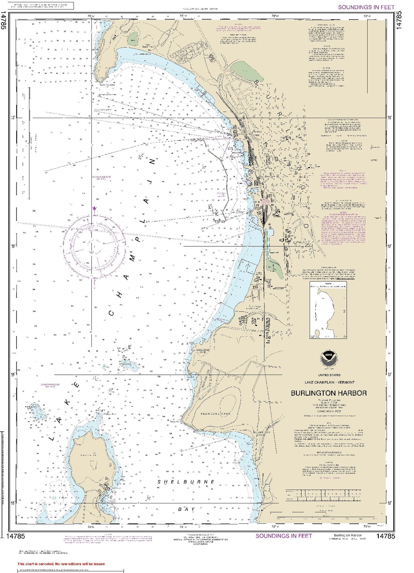 Burlington Harbor (14785) by NOAA