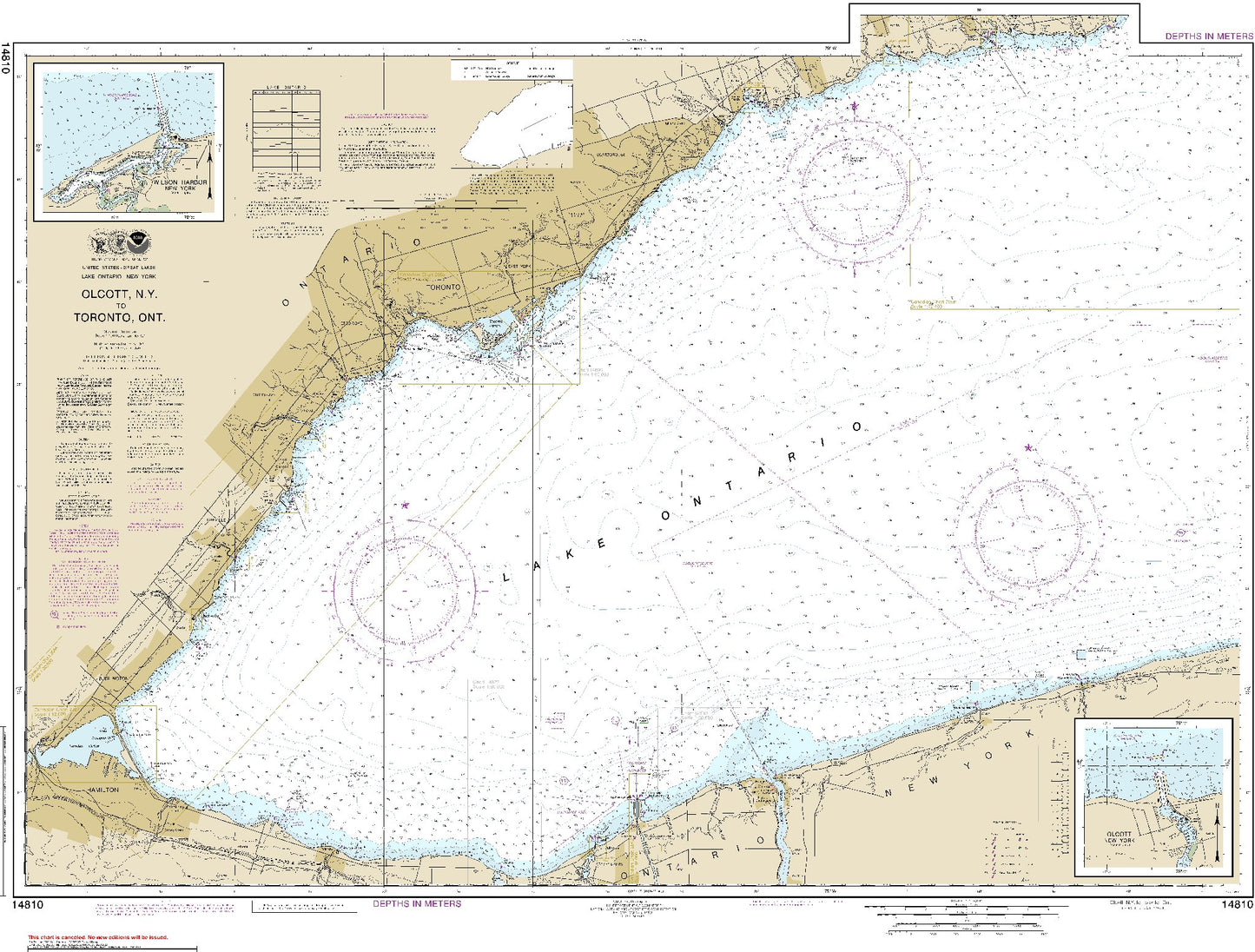 Olcott, N.Y. to Toronto, Ont. (14810) by NOAA