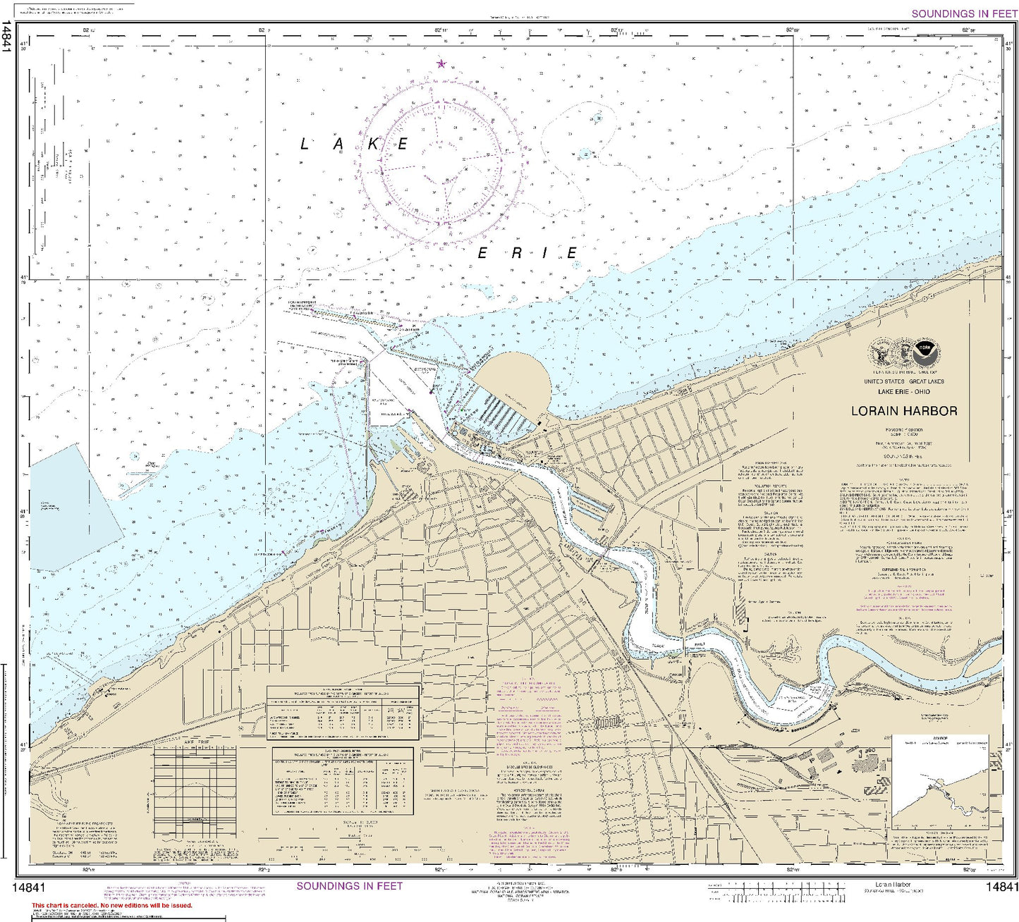 Lorain Harbor (14841) by NOAA