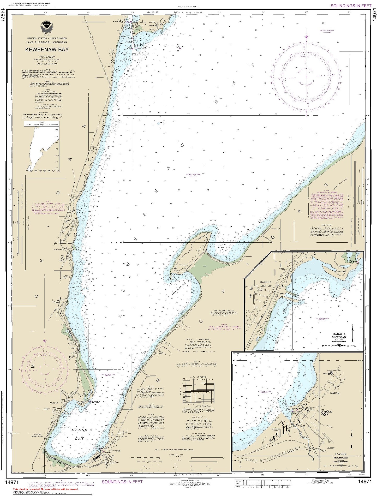 Keweenaw Bay (14971) by NOAA