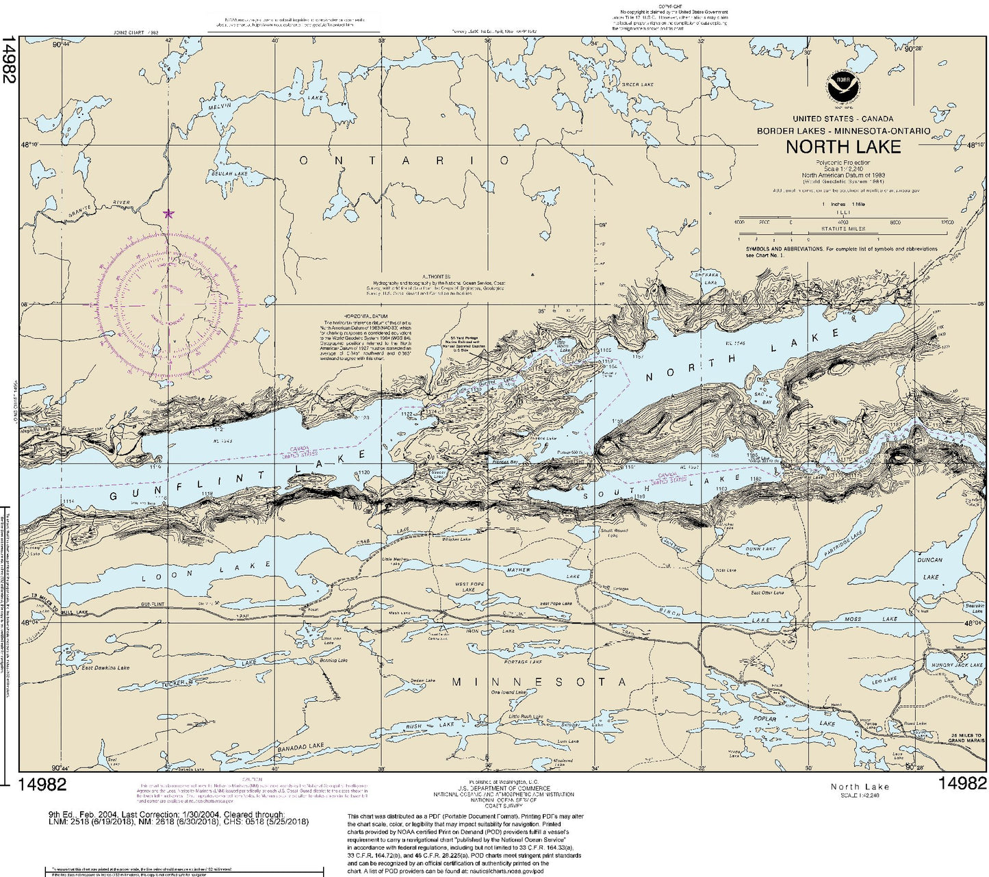 North Lake (14982) by NOAA