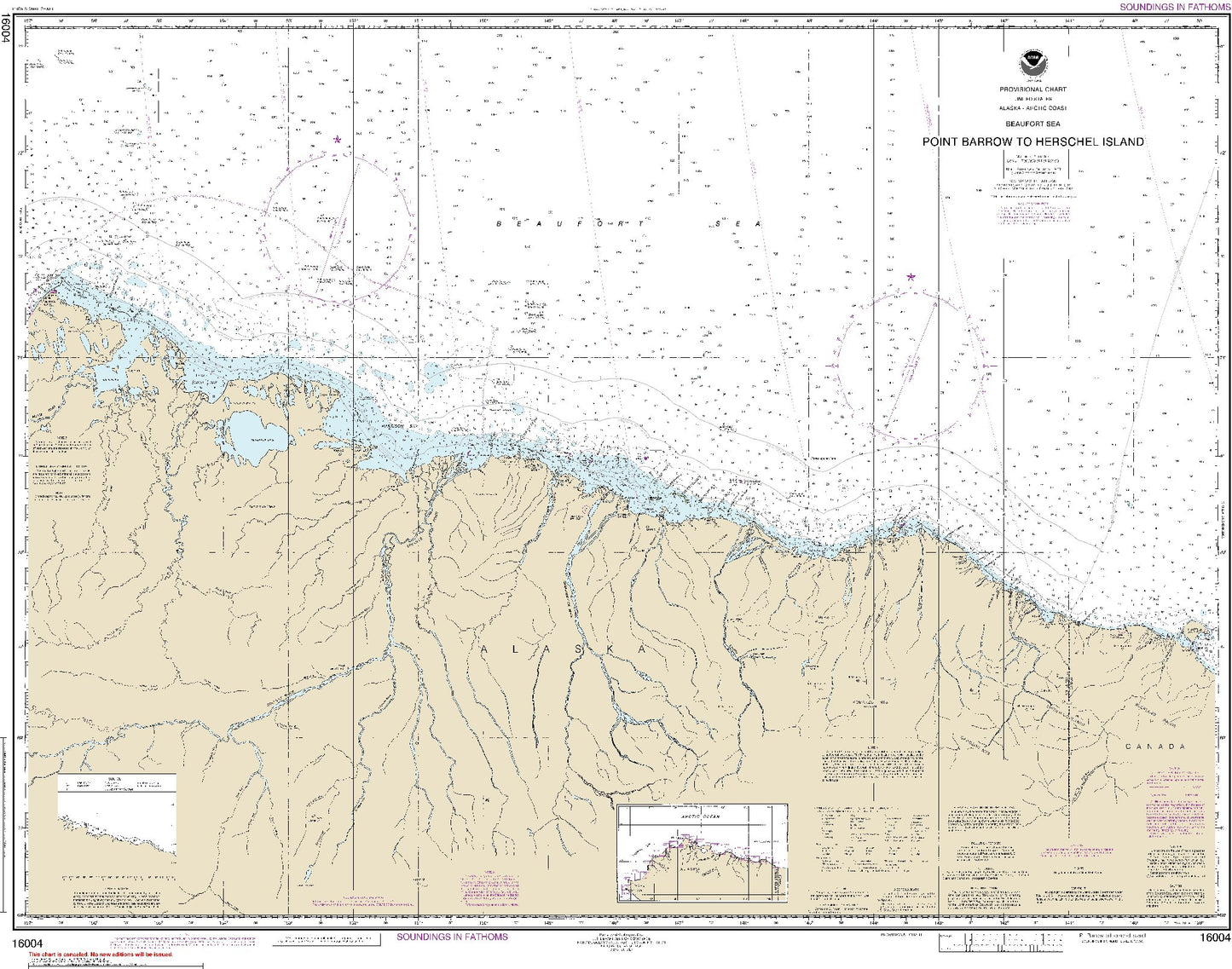 Point Barrow to Herschel Island (16004) by NOAA