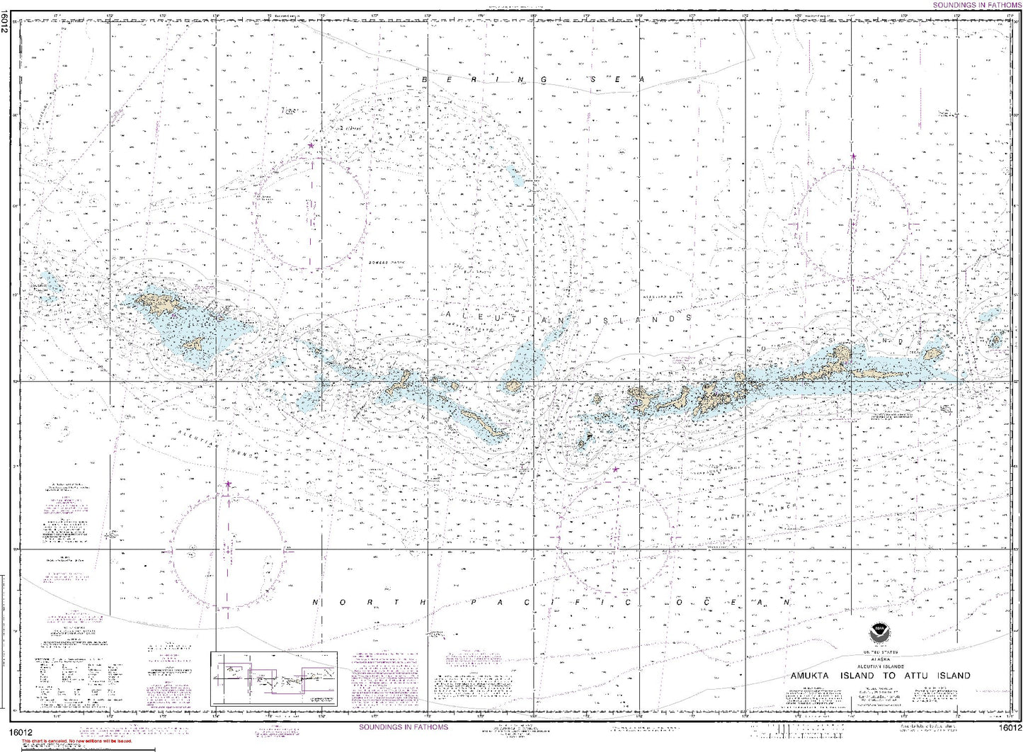 Amukta Island to Attu Island (16012) by NOAA