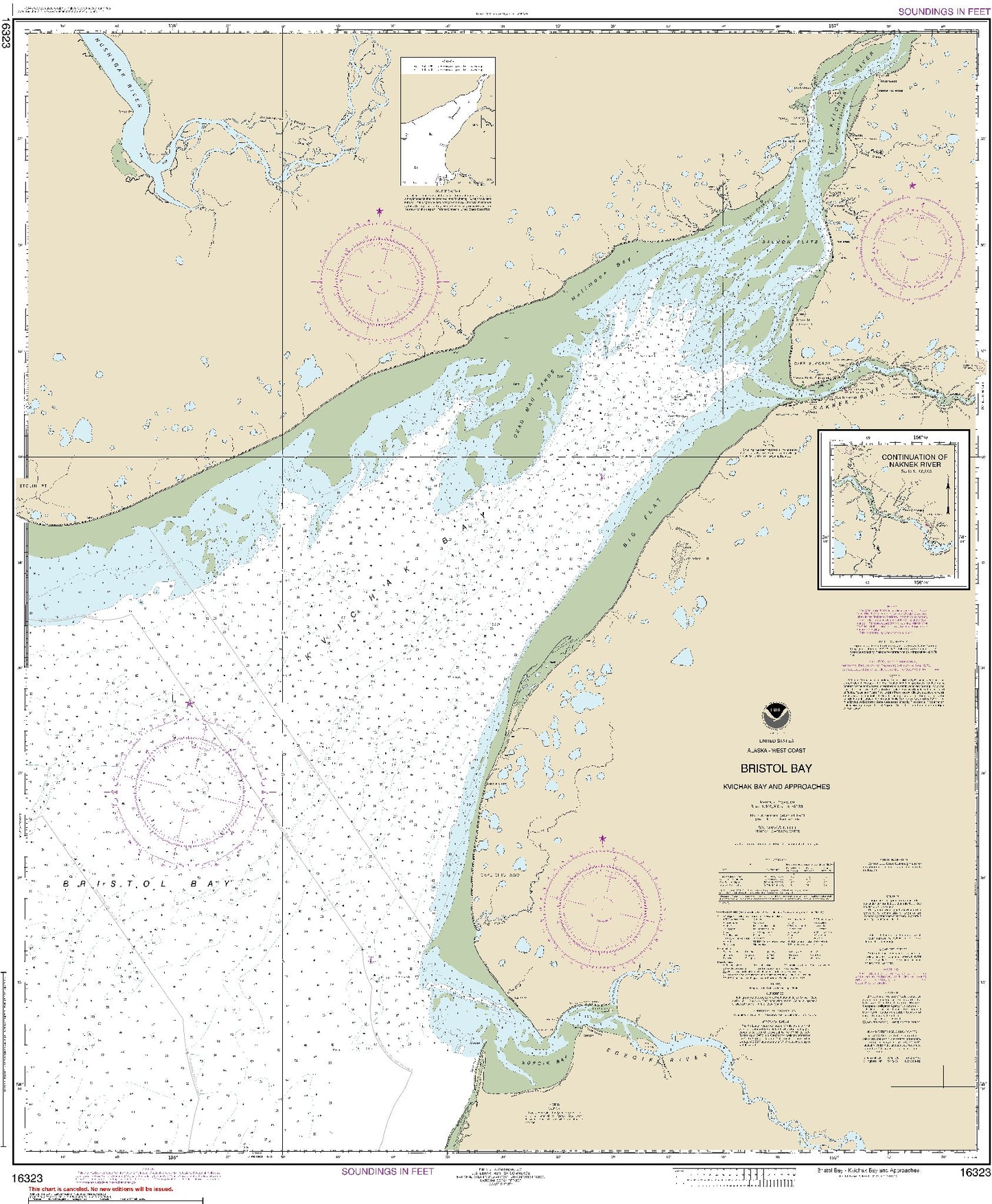Bristol Bay - Kvichak Bay and Approaches (16323) by NOAA