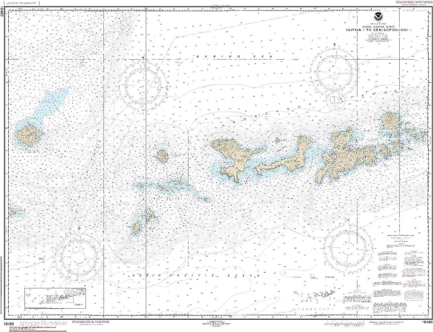 Igitkin Island to Semisopochnoi Island (16460) by NOAA