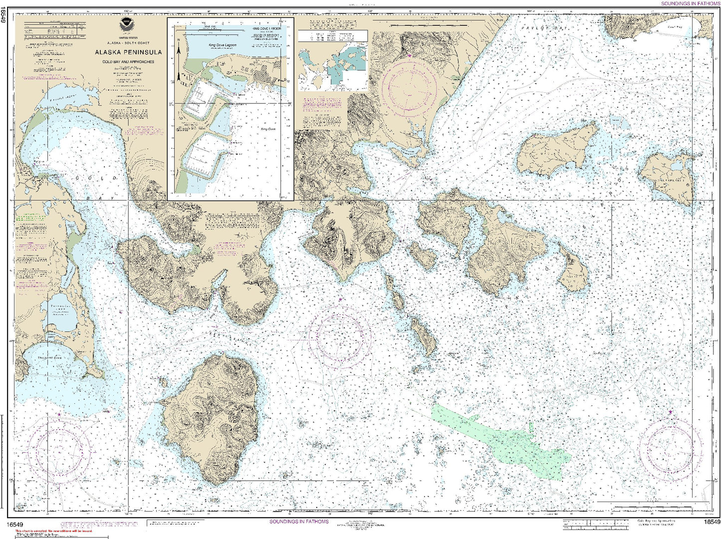 Cold Bay and Approaches (16549) by NOAA