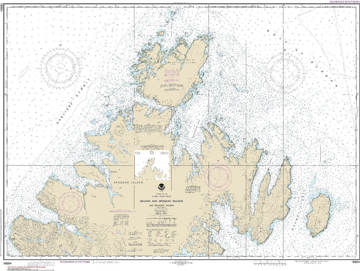 Shuyak and Afognak Islands and Adjacent Waters (16604) by NOAA