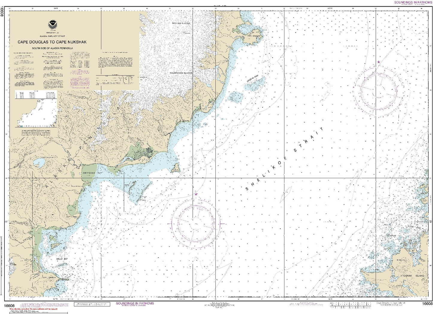 Cape Douglas to Cape Nukshak (16608) by NOAA