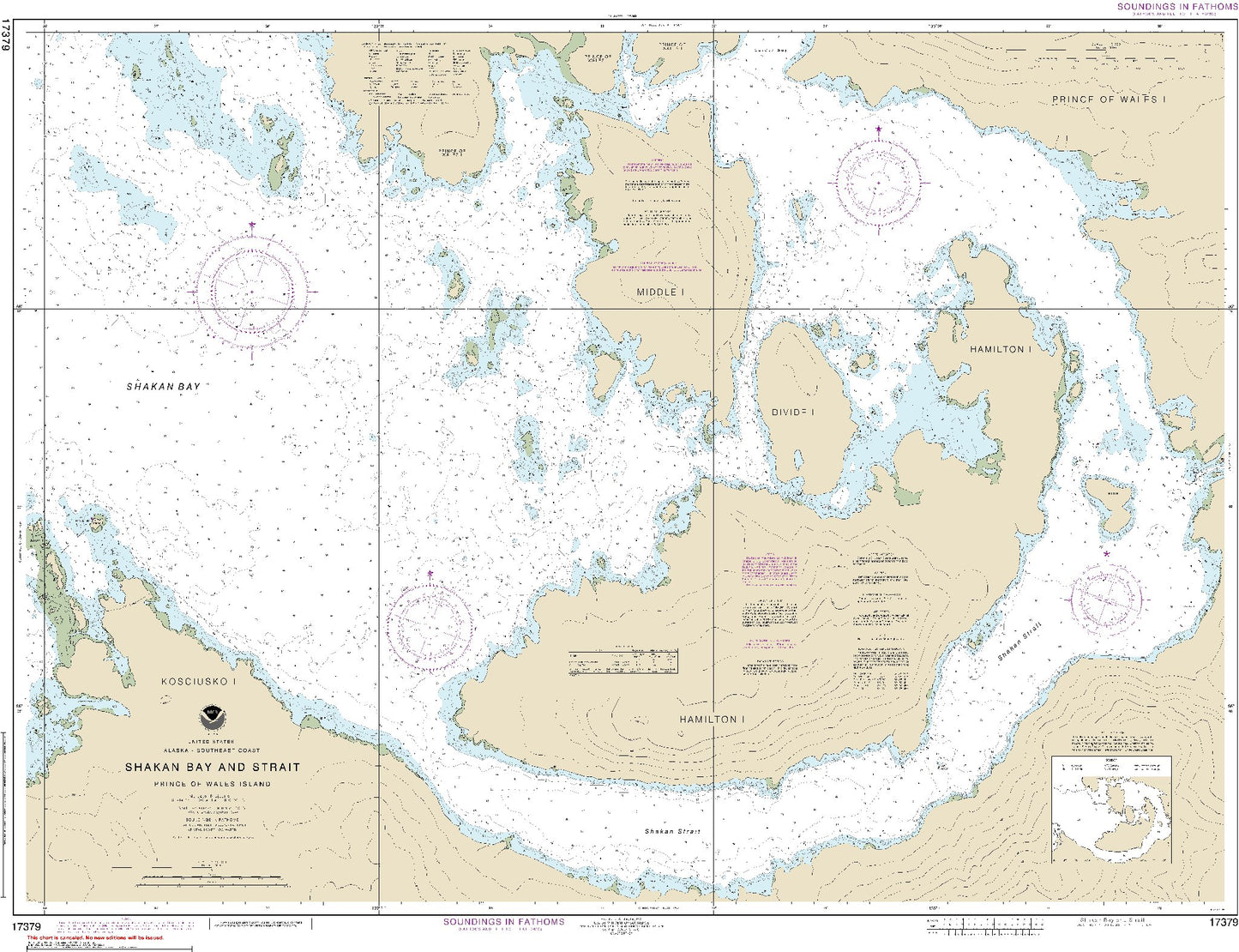 Shaken Bay and Strait (17379) by NOAA