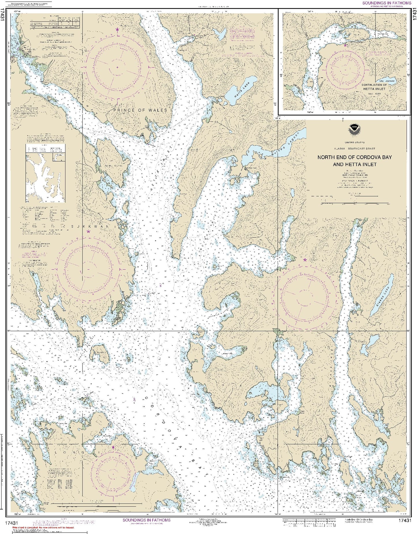 North End of Cordova Bay (17431) by NOAA