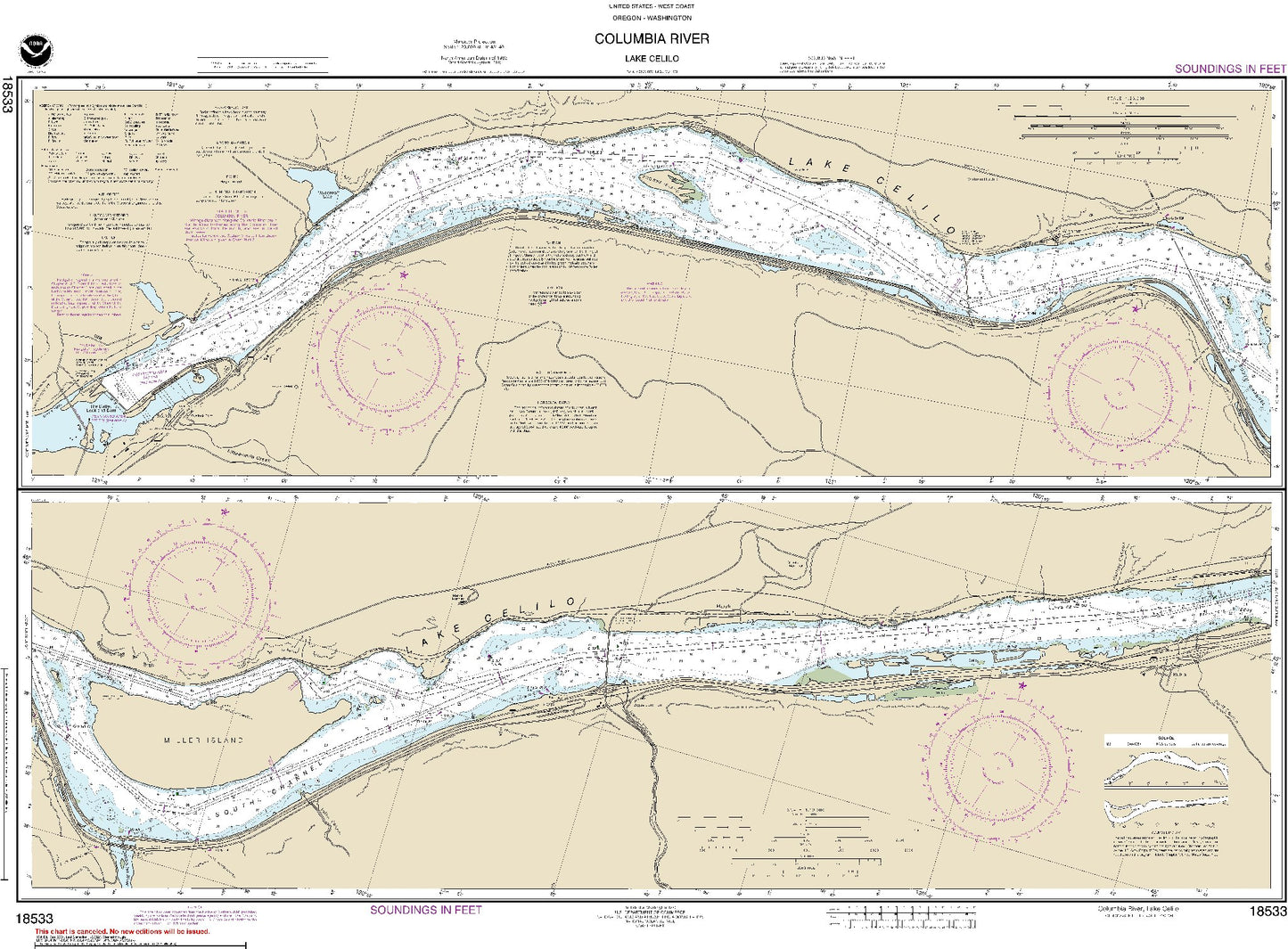 Columbia River - Lake Celilo (18533) by NOAA