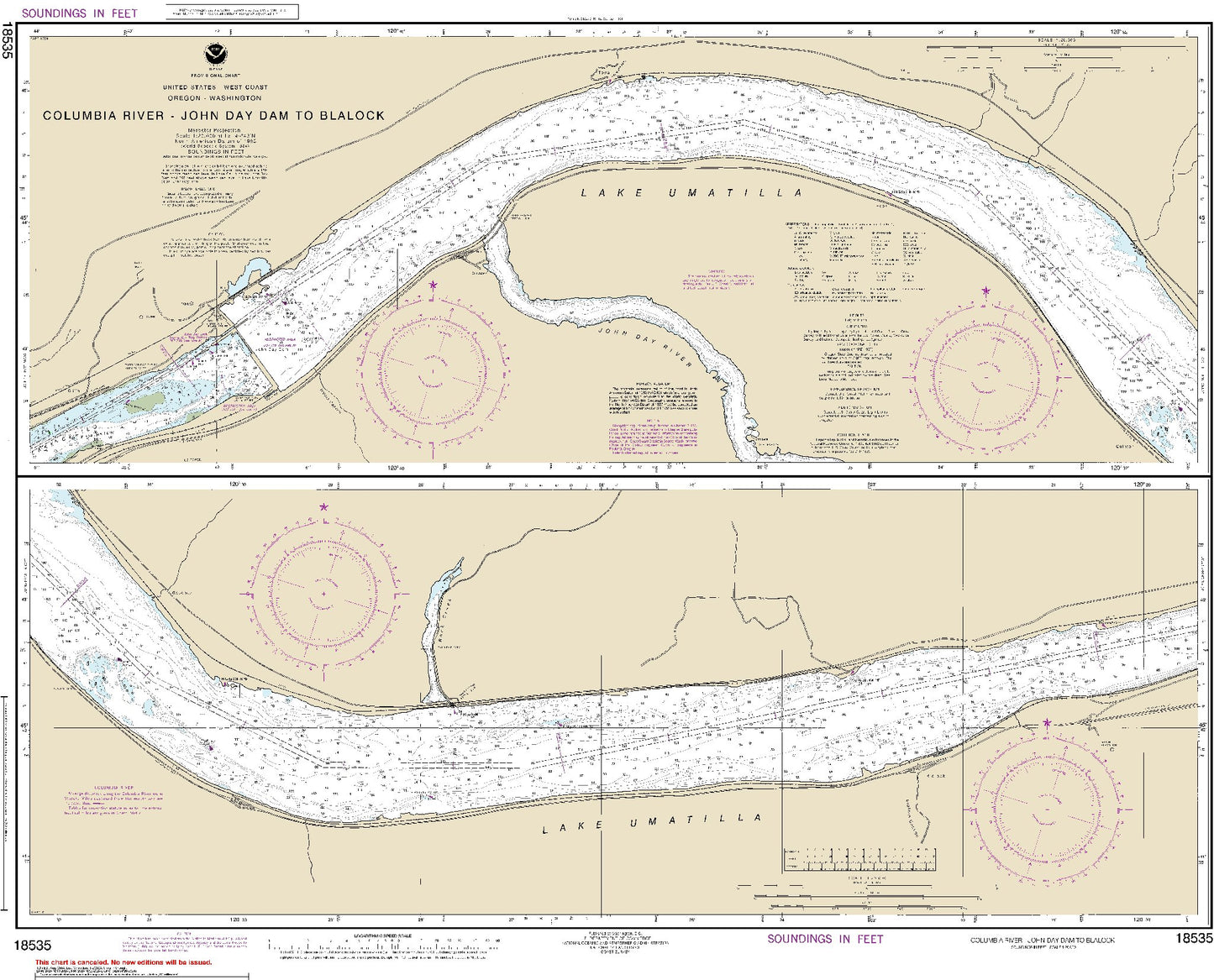 Columbia River - John Day Dam to Blalock (18535) by NOAA