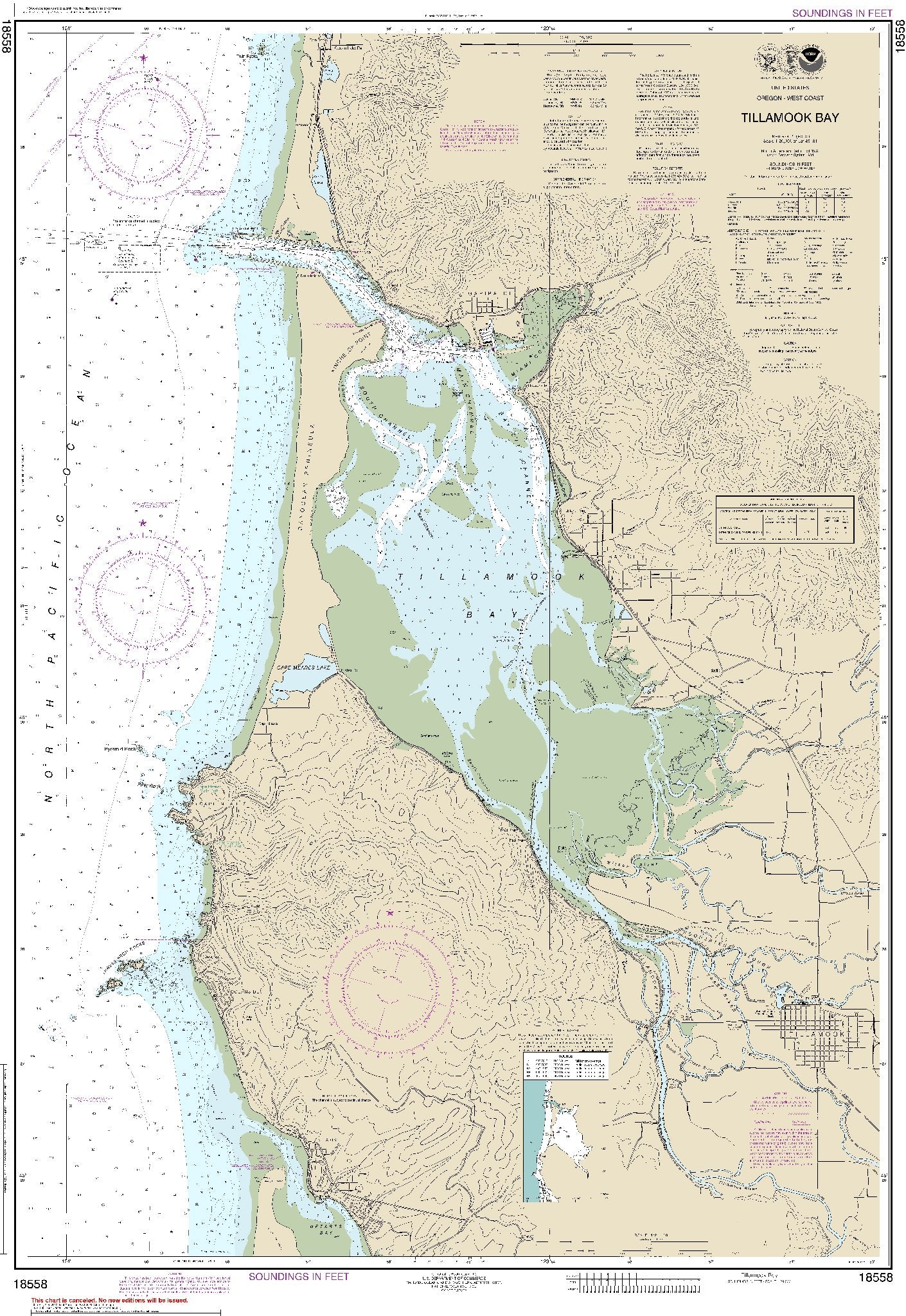 Tillamook Bay (18558) by NOAA