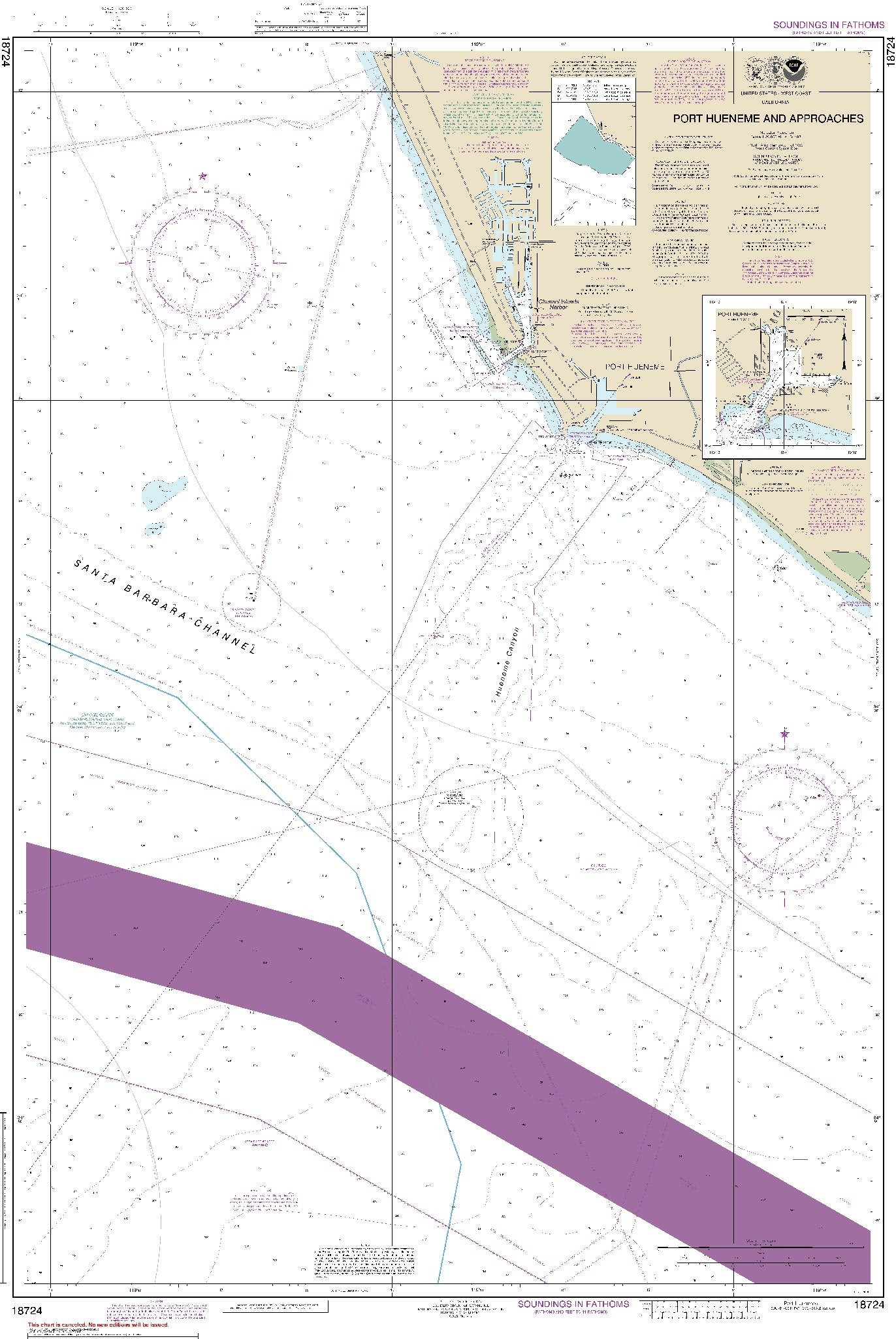 Port Hueneme and Approaches (18724) by NOAA