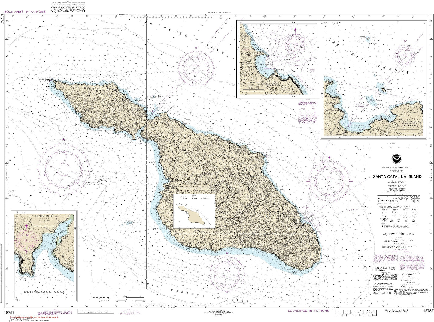 Santa Catalina Island (18757) by NOAA