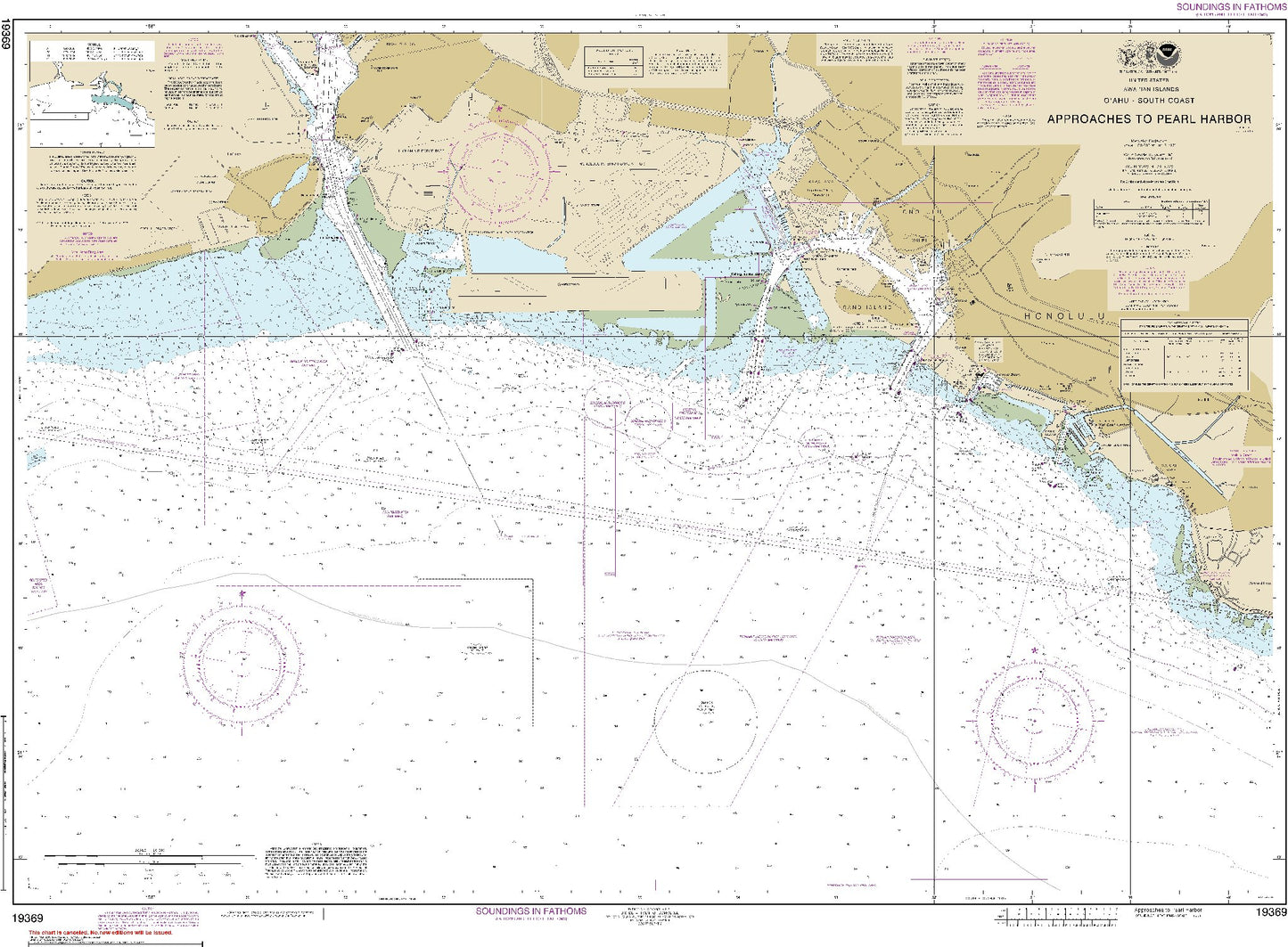 Approaches to Pearl Harbor (19369) by NOAA