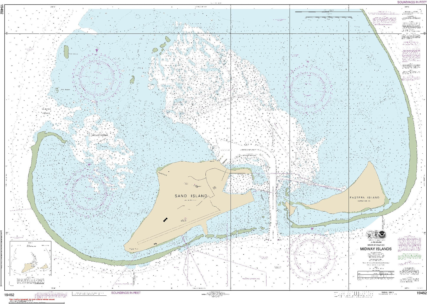 Midway Islands (19482) by NOAA