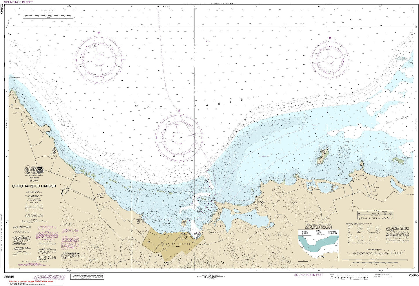 Christiansted Harbor (25645) by NOAA