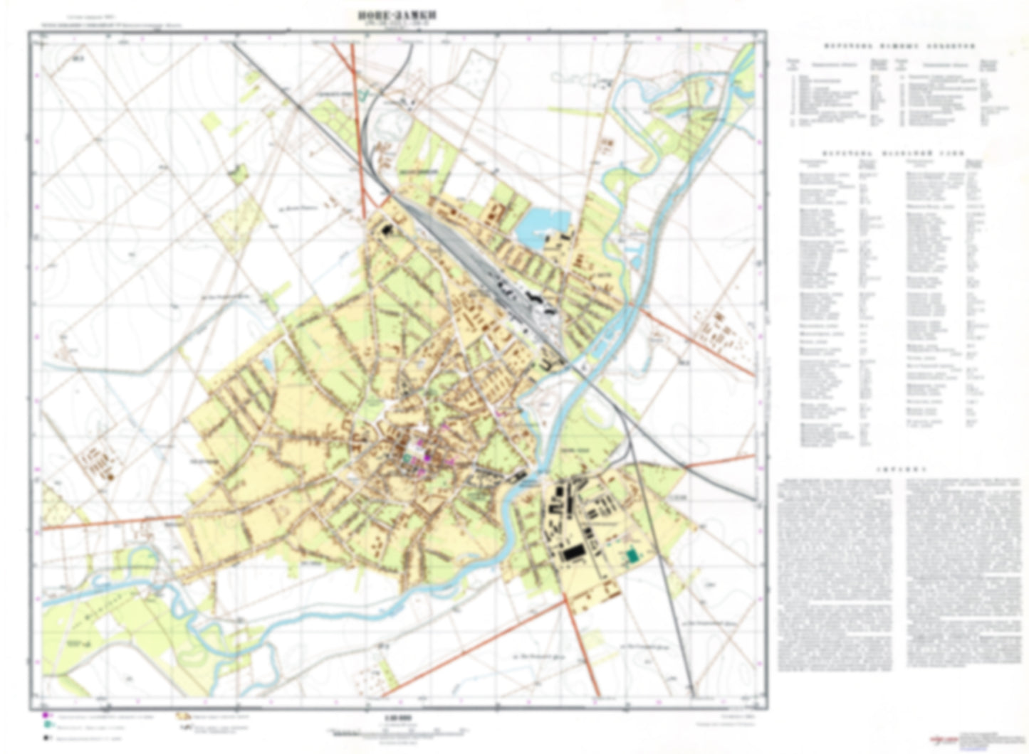 Nove Zamky (Slovakia) - Soviet Military City Plans