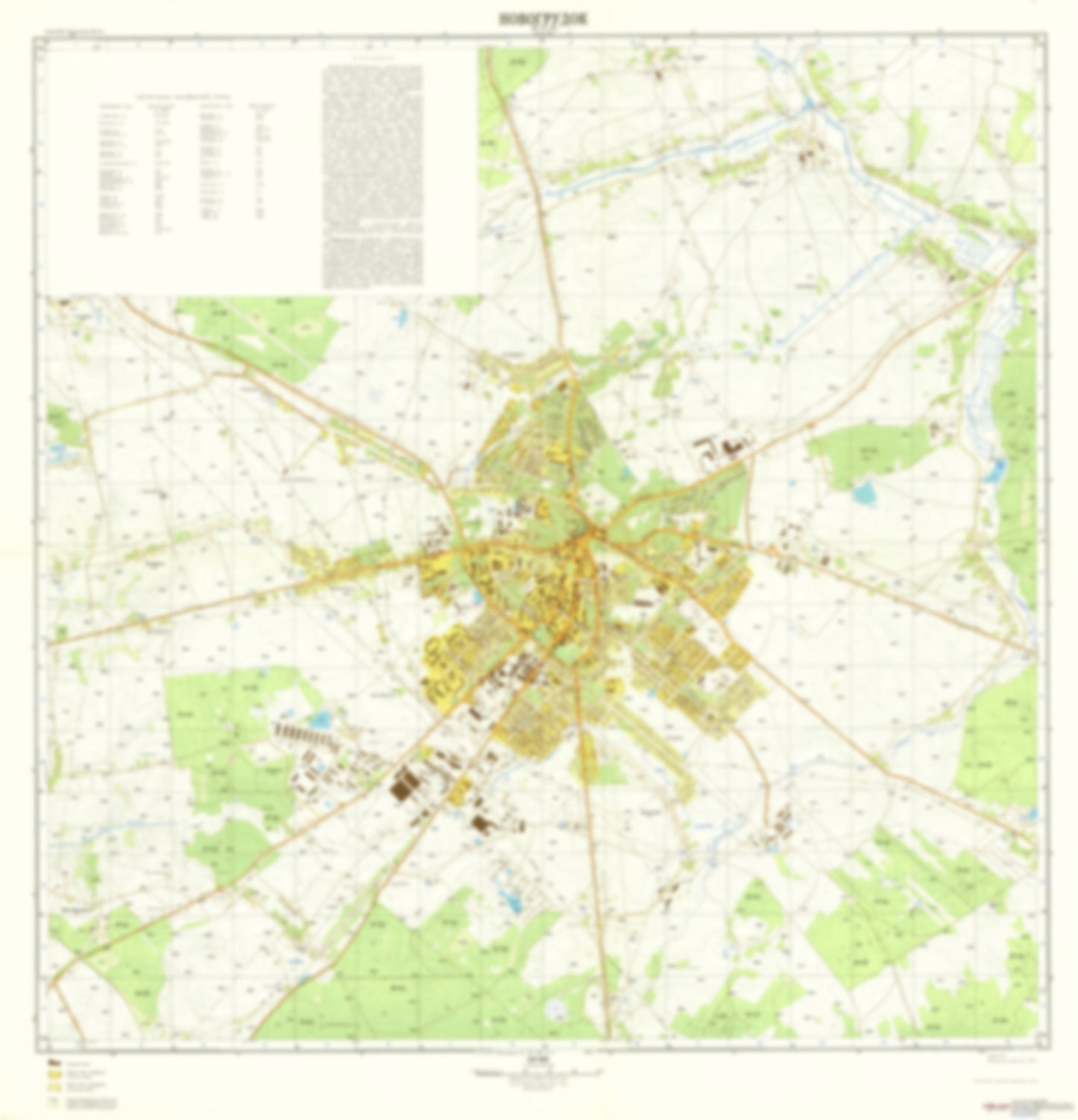 Novogrudok (Belarus) - Soviet Military City Plans