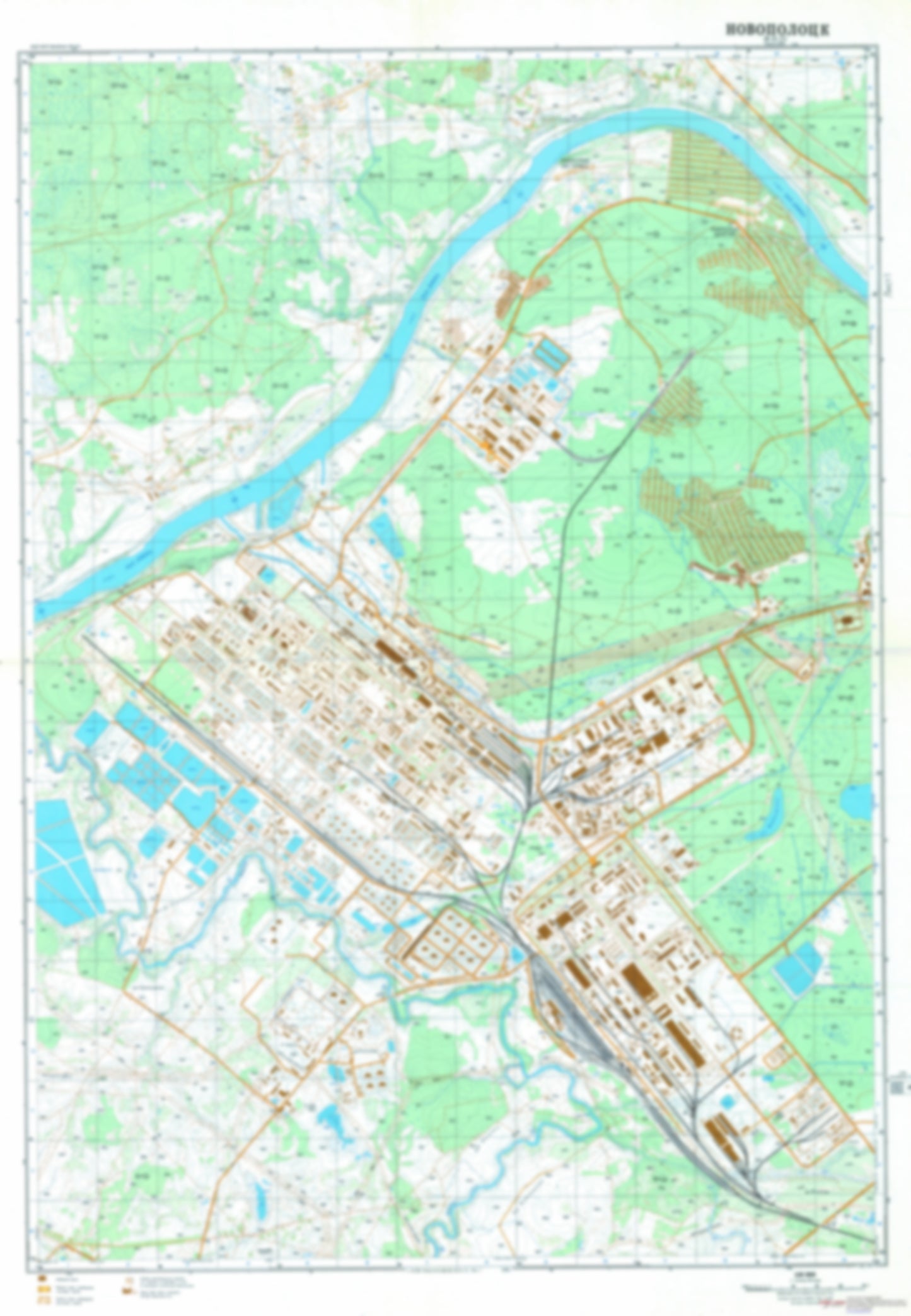 Novopolotsk 1 (Belarus) - Soviet Military City Plans