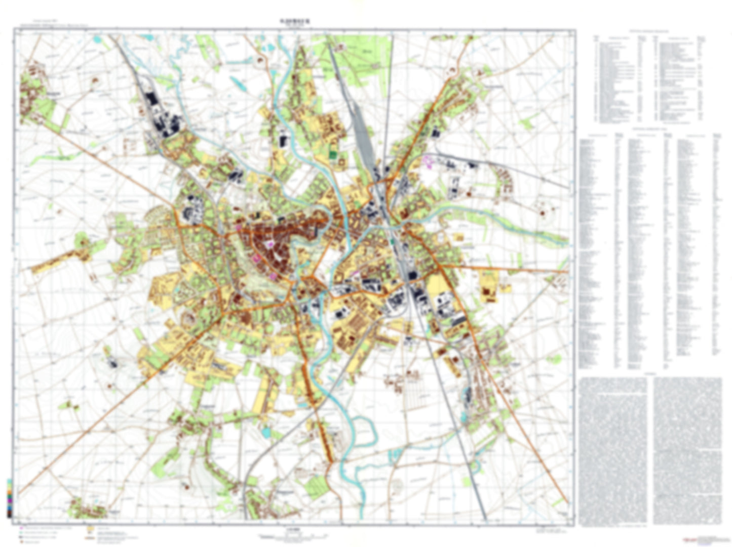 Olomouc (Czechia) - Soviet Military City Plans