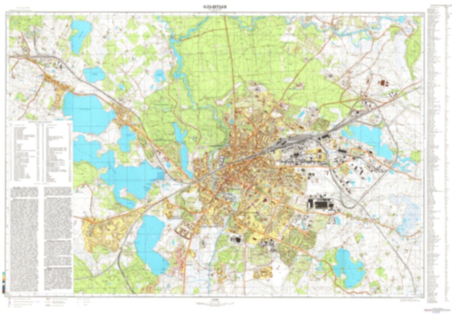 Olsztyn (Poland) - Soviet Military City Plans