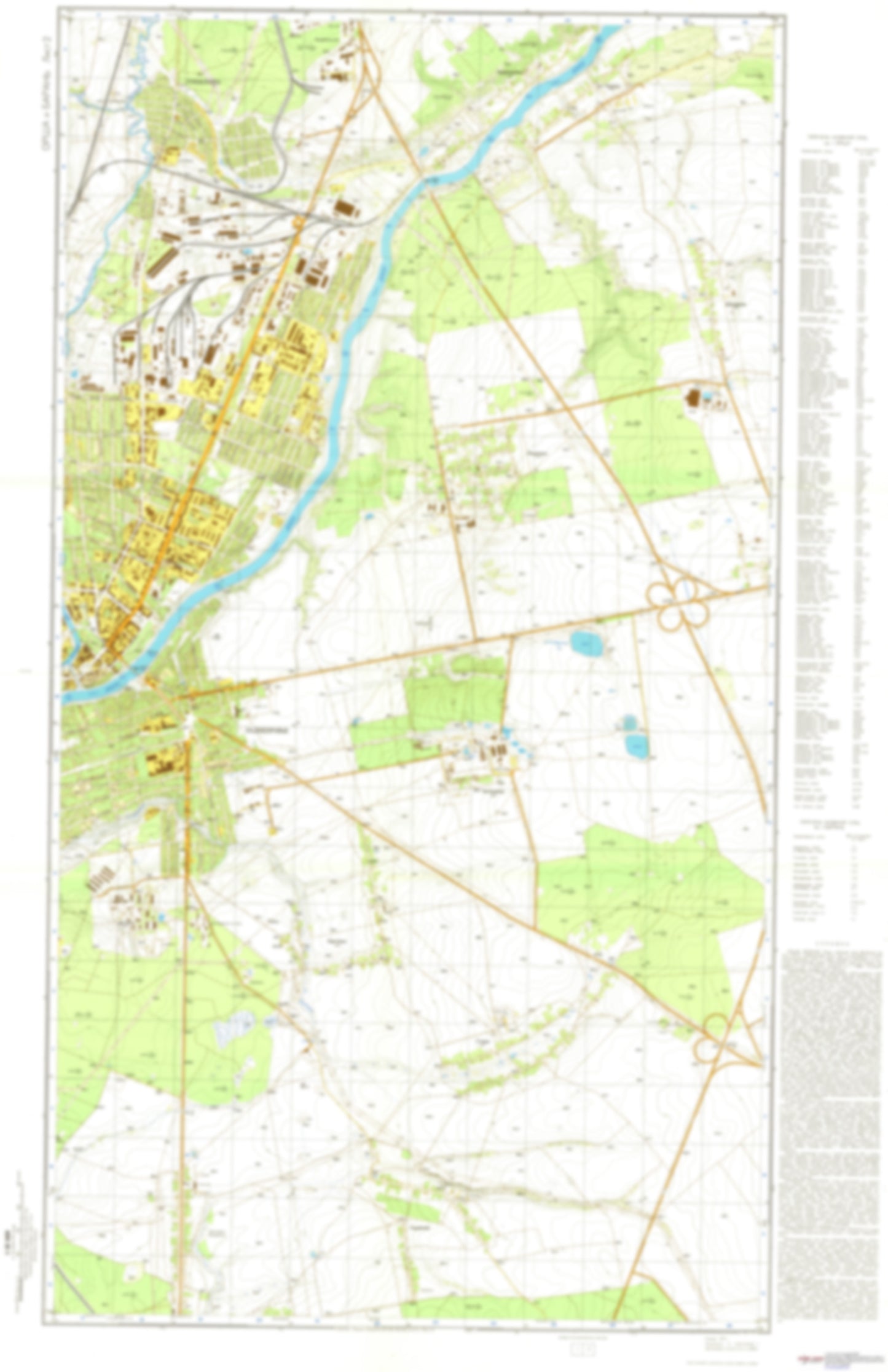 Orsha 2 (Belarus) - Soviet Military City Plans