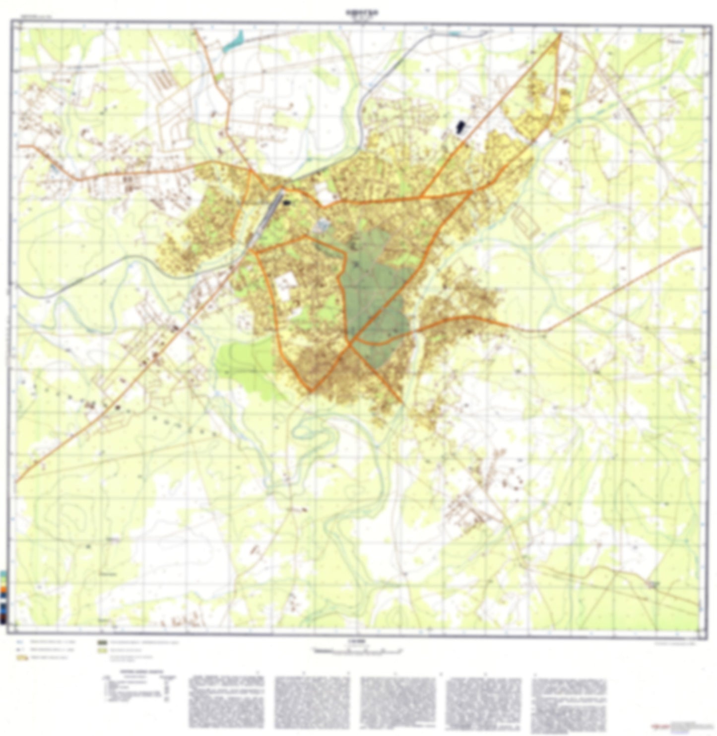 Oshogbo (Nigeria) - Soviet Military City Plans